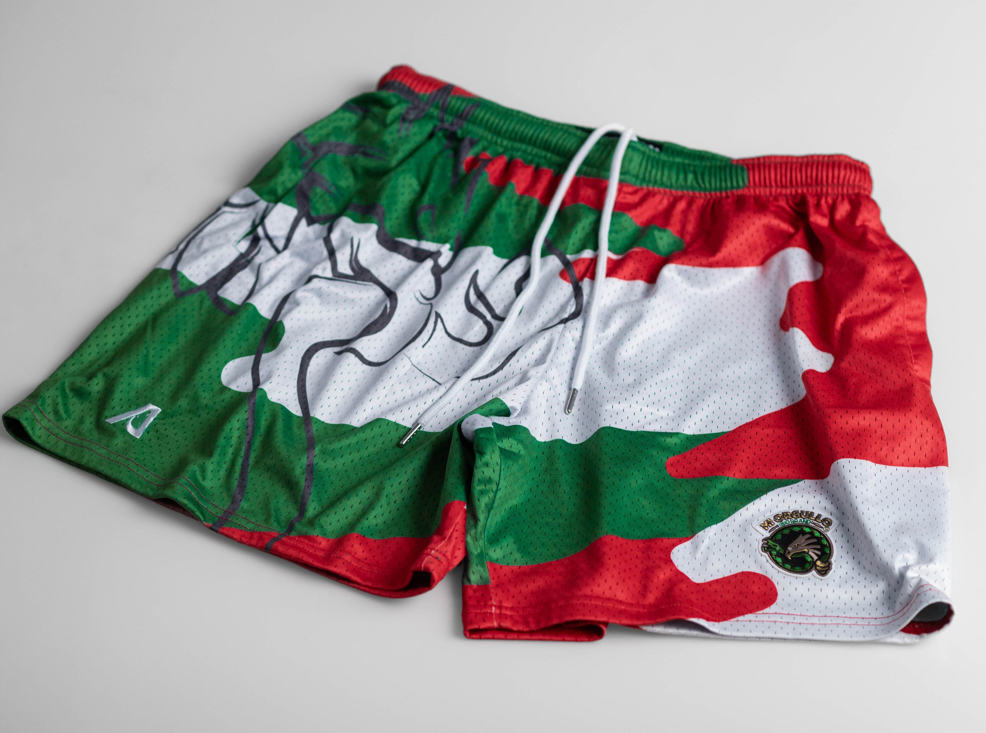 Mi Orgullo Brand Jalisco Mesh Shorts 3XL