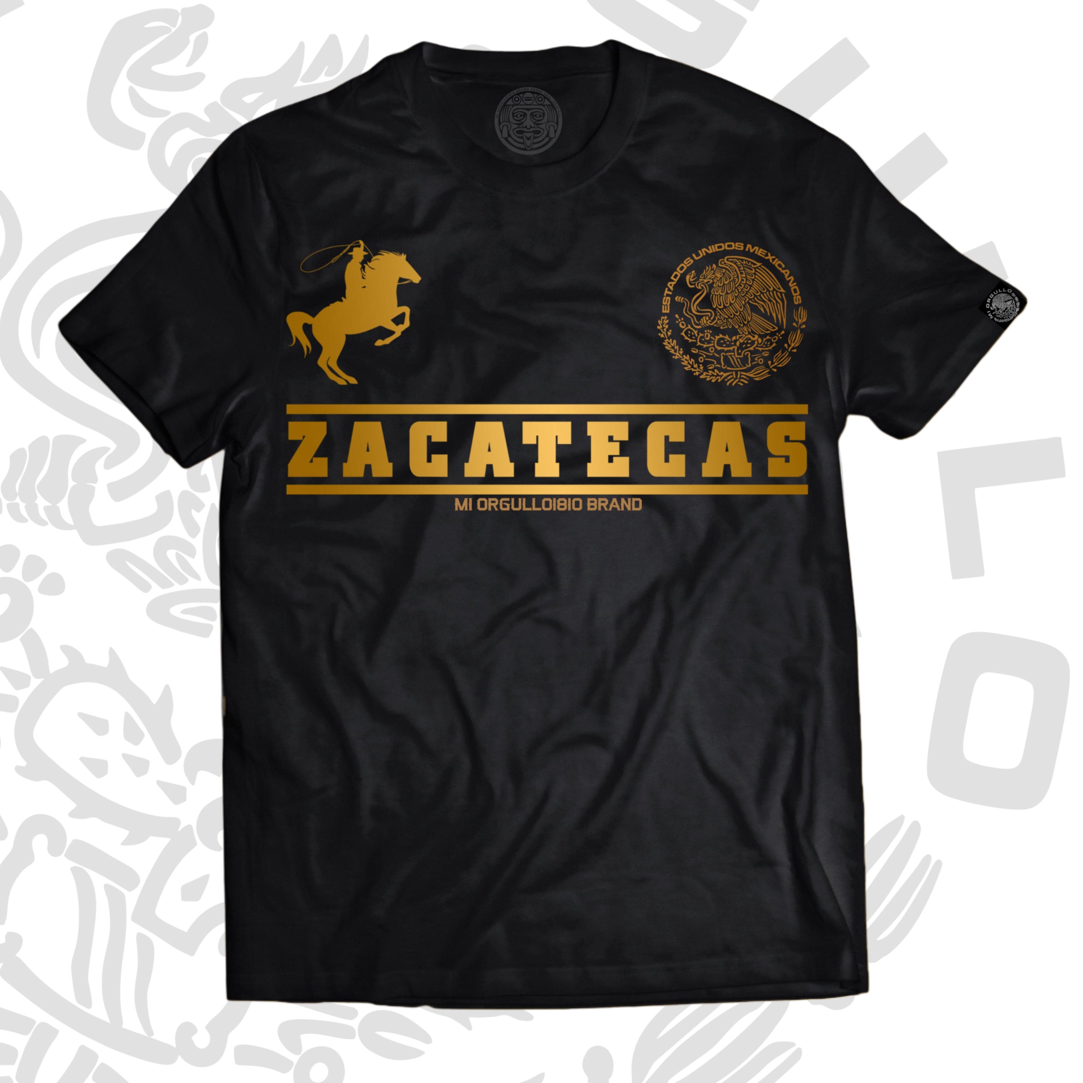ZACATECAS CLASSIC T-SHIRT (BLACK) – MI ORGULLO BRAND