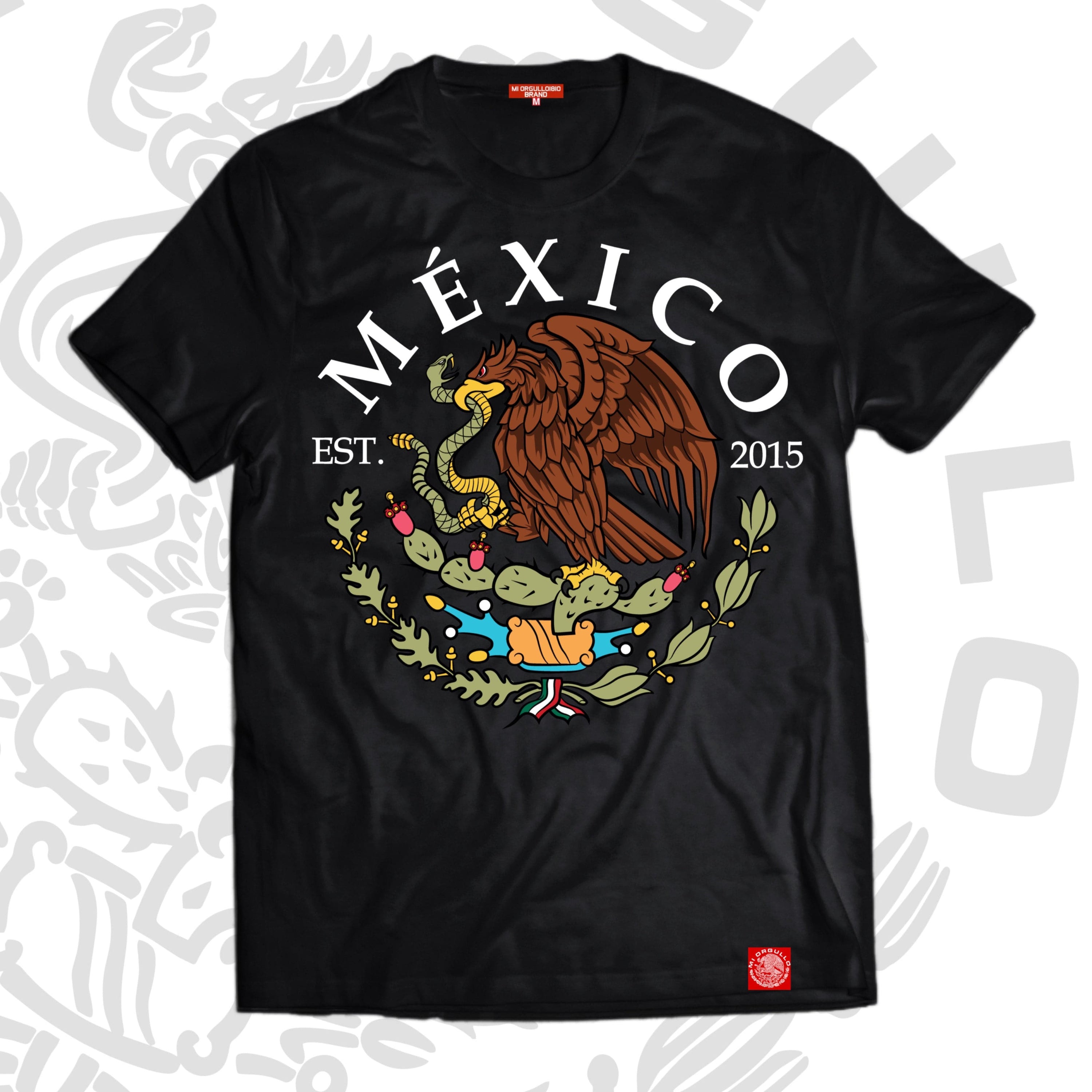 CAMISETA NEGRA MIS COLORES