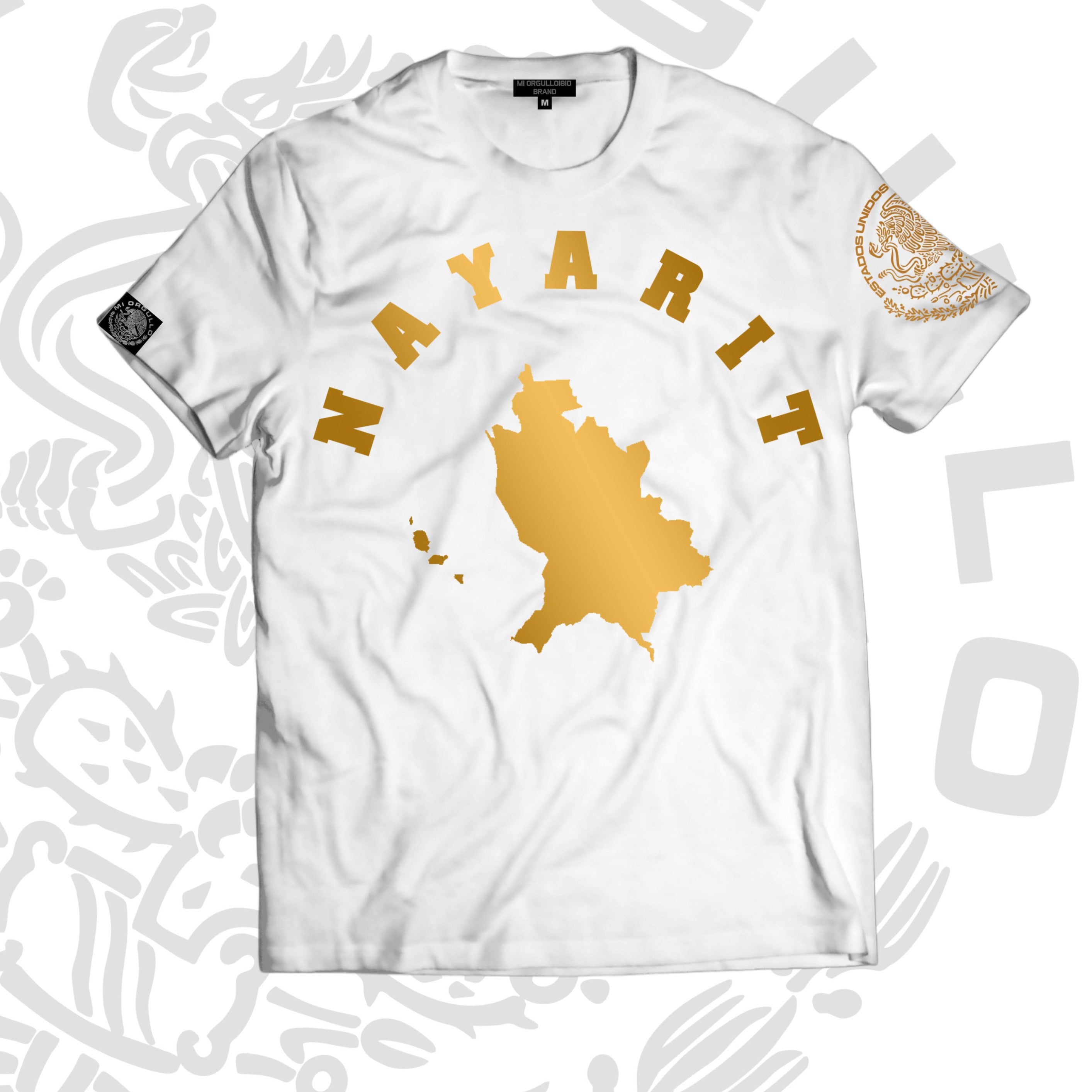 CAMISETA ESTADO DE NAYARIT BLANCA