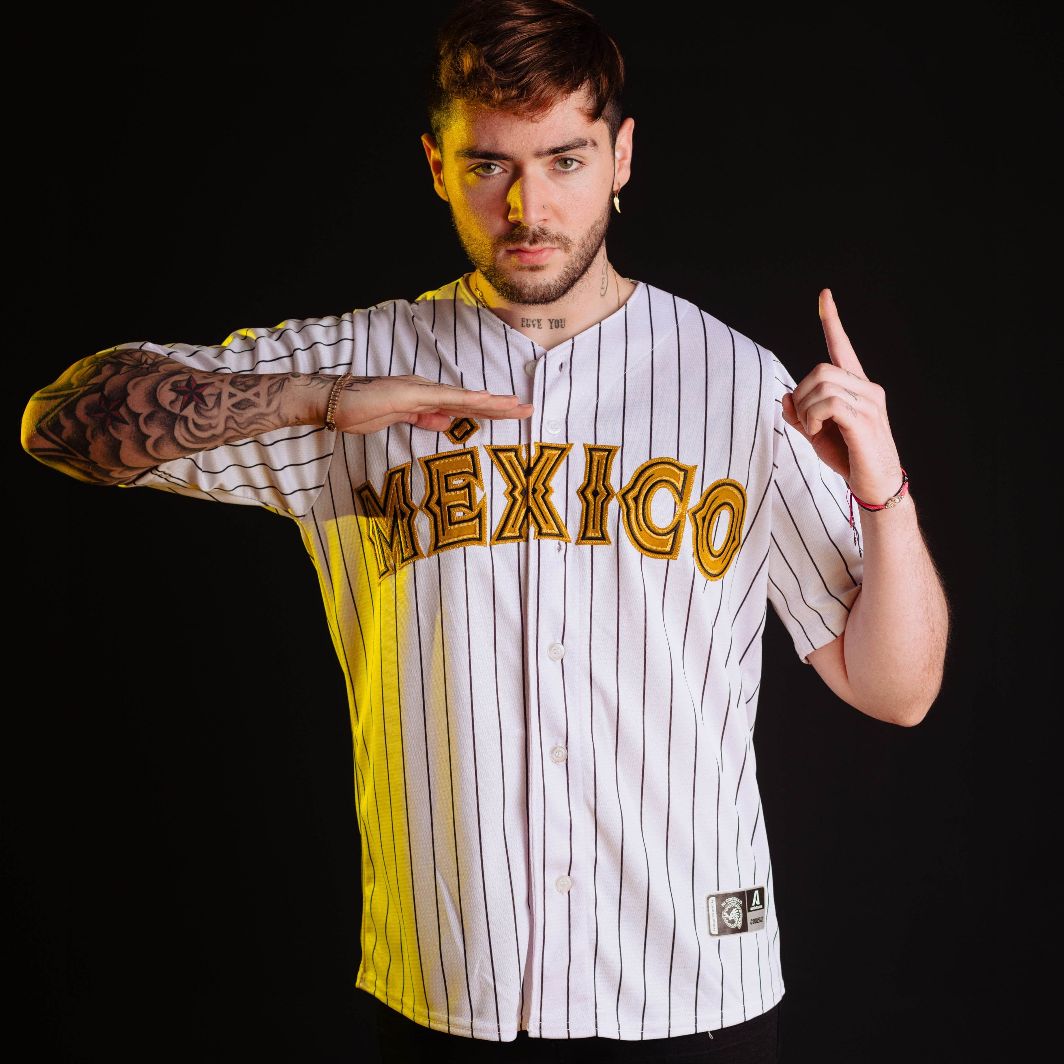 Mi ORGULLO1810 Brand Jalisco Black Classic Jersey Small