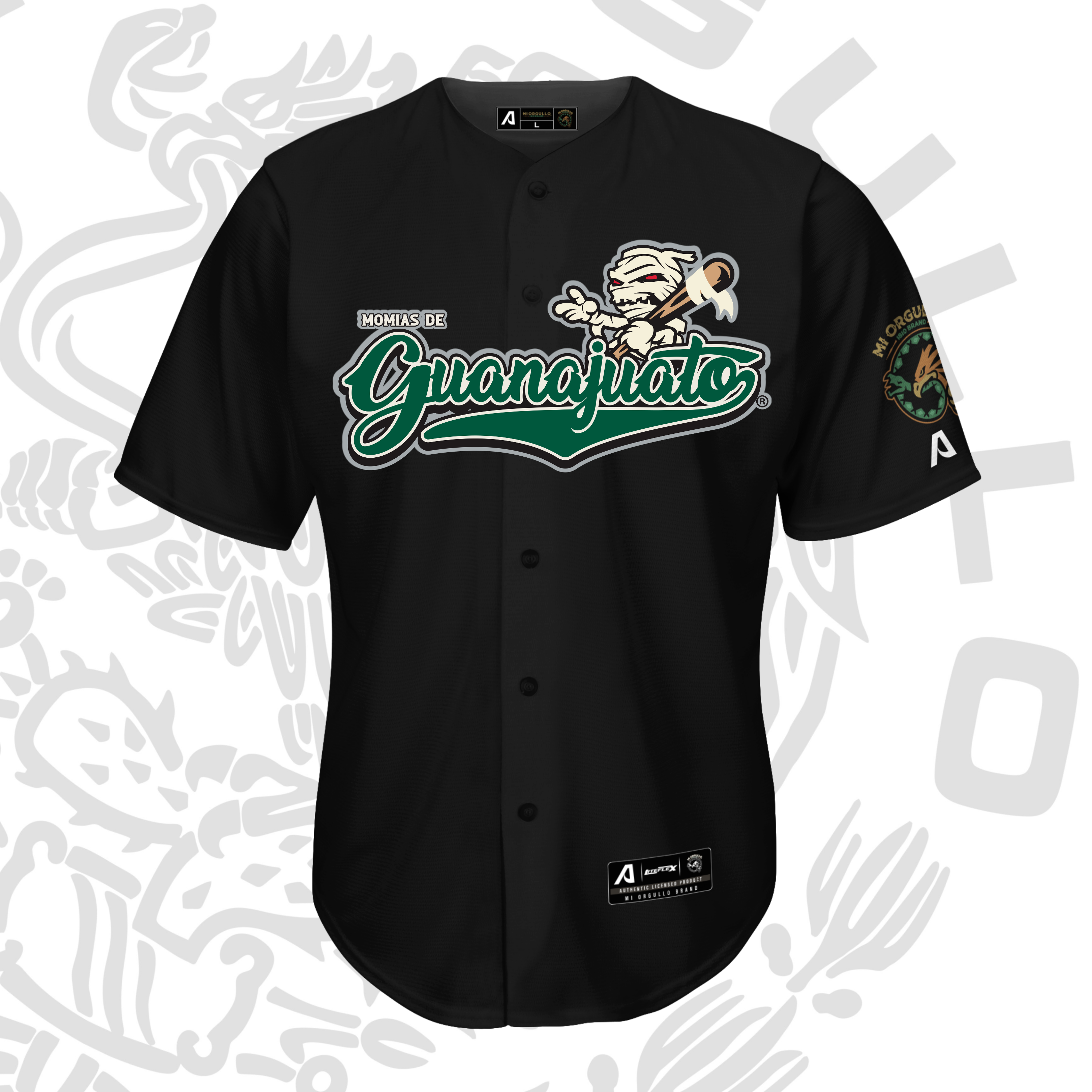 Guanajuato Jersey – Original Design by Mi Orgullo Brand, image size:3240x3240