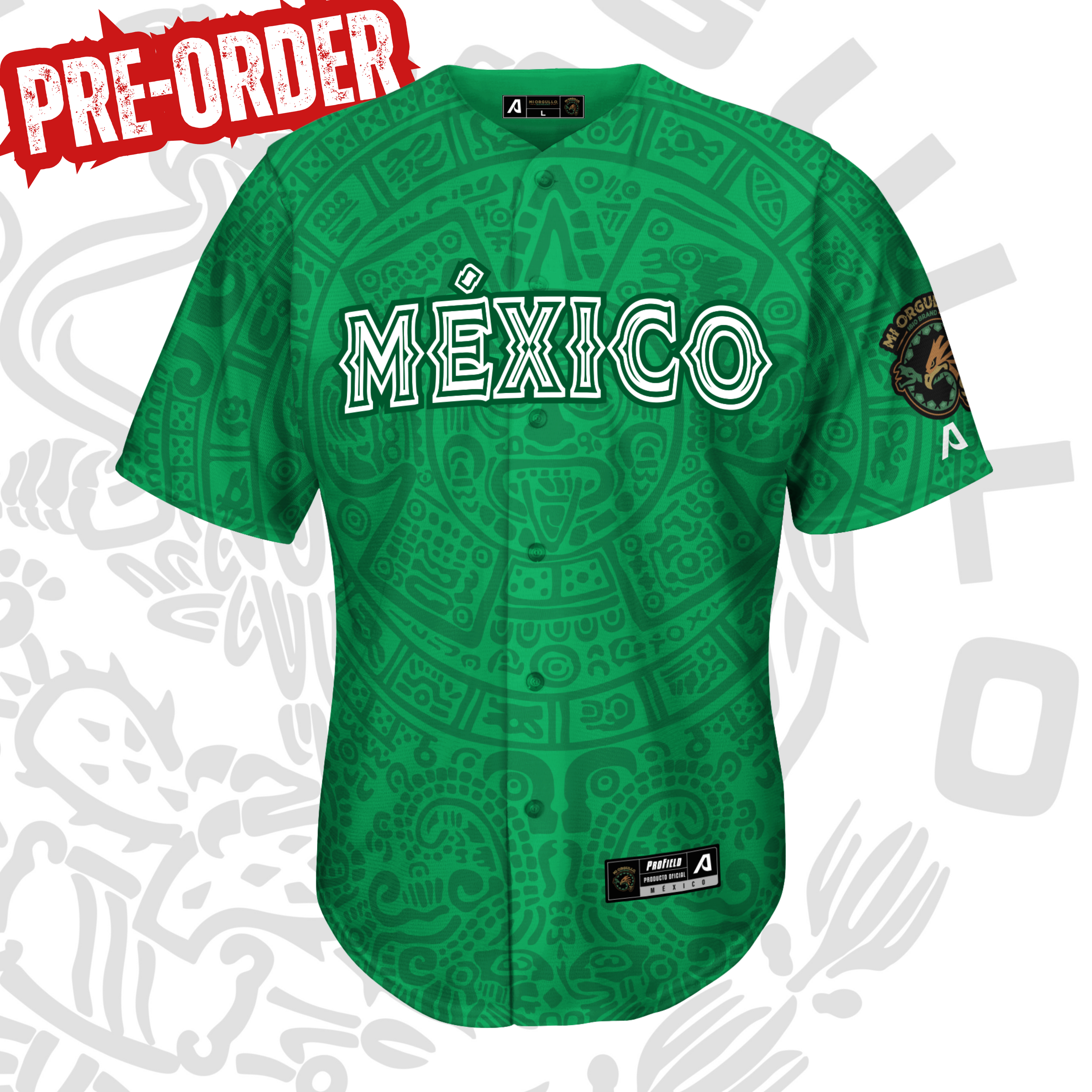 Pre-order: México Azteca Jersey – Estimated to begin shipping October 2025