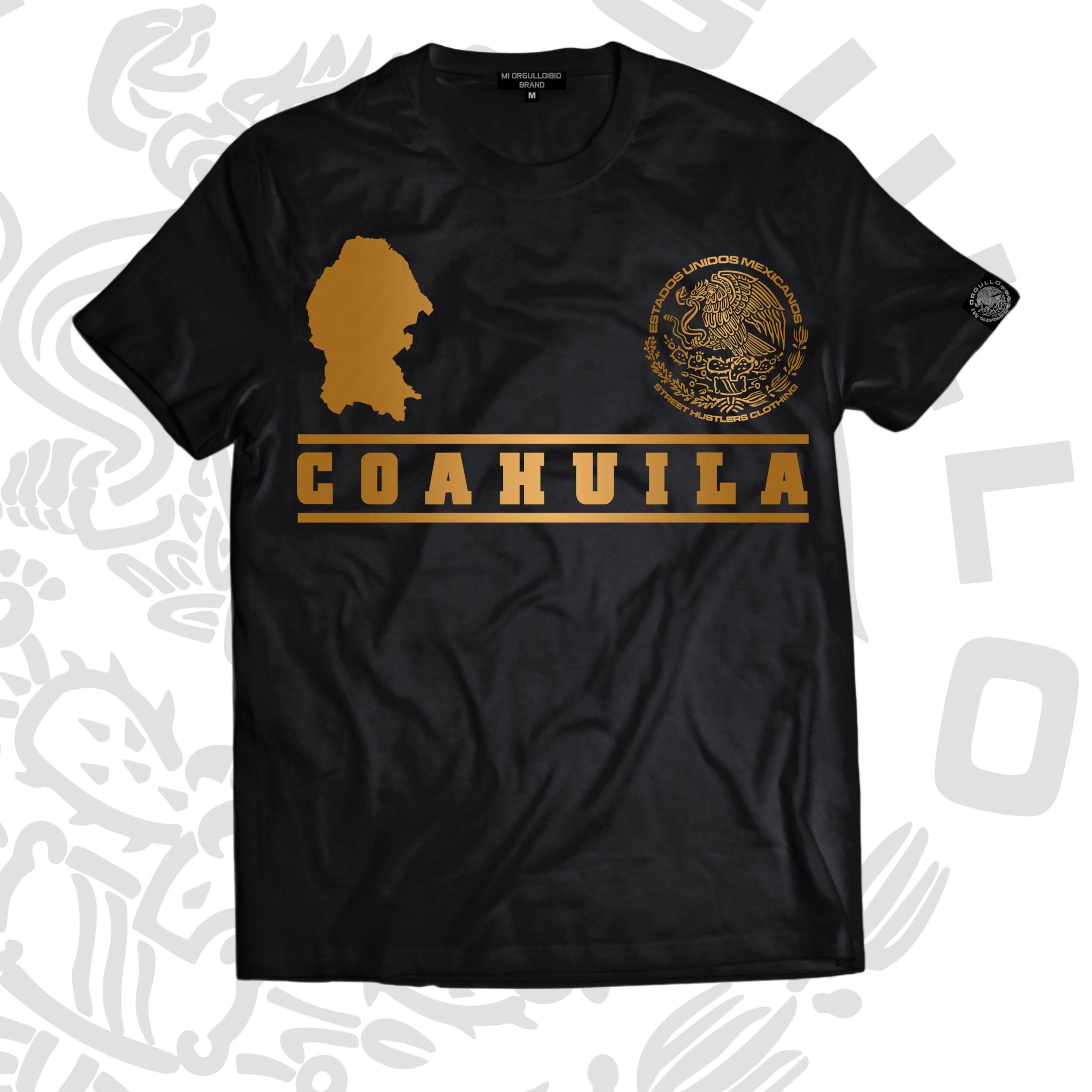 CAMISETA NEGRA COAHUILA