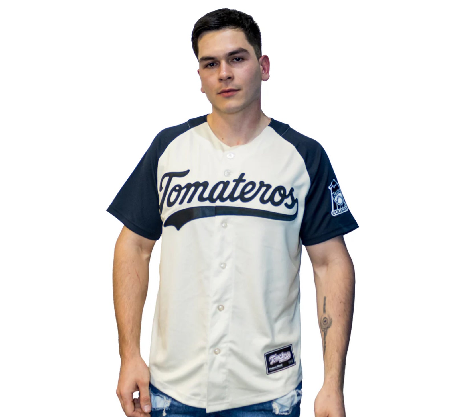 OFFICIAL BEIGE BLK TWO TONE TOM 24 MENS JERSEY