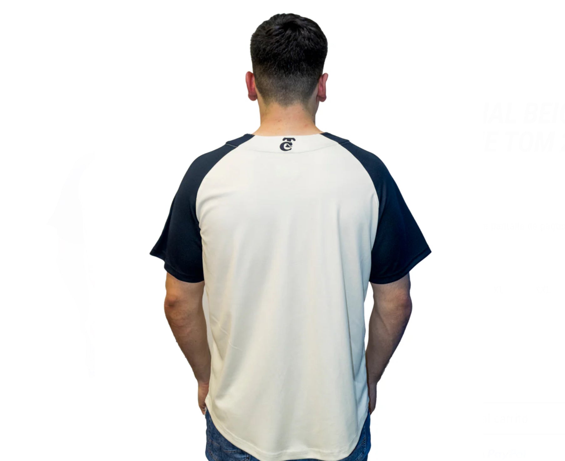 OFFICIAL BEIGE BLK TWO TONE TOM 24 MENS JERSEY