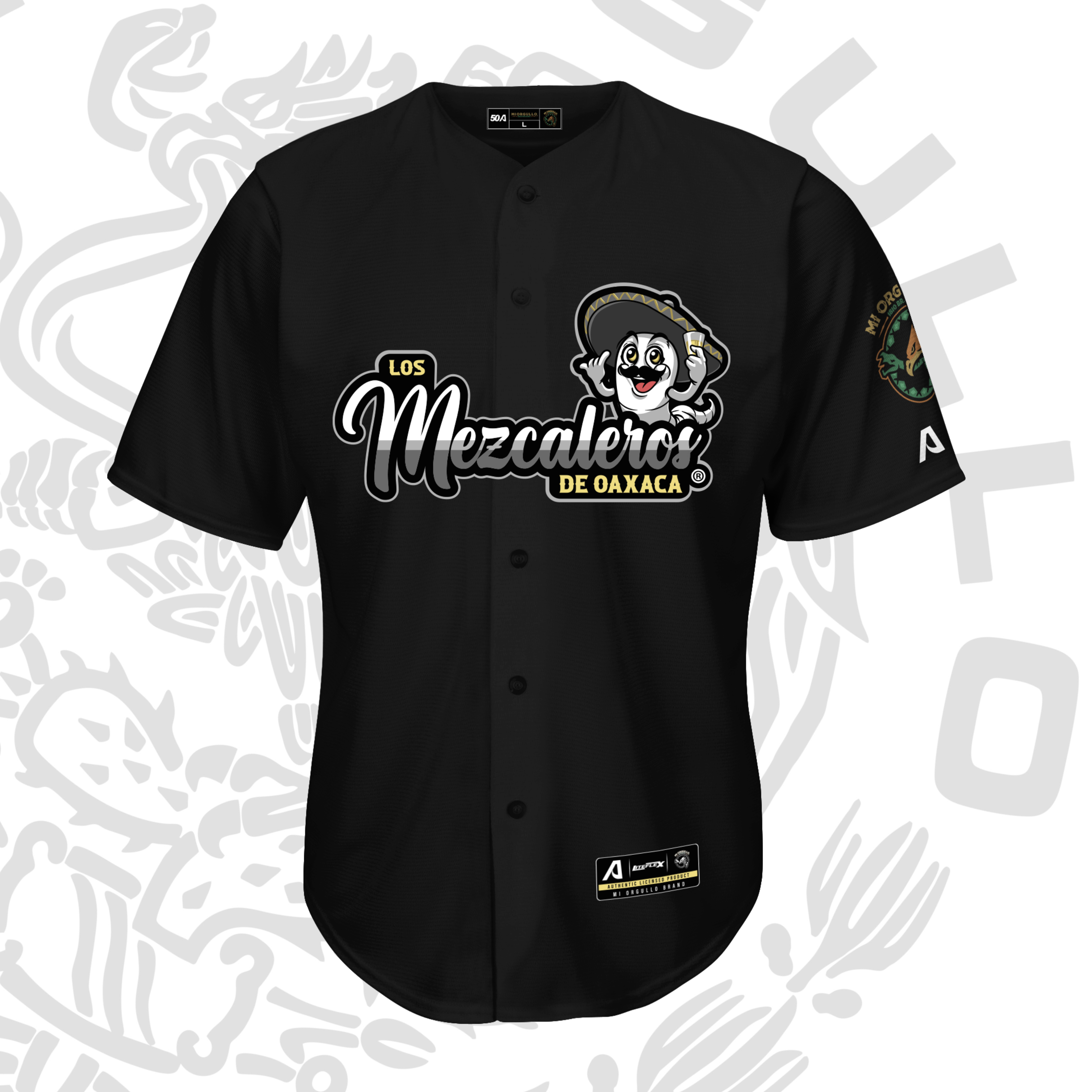 メキシコ プロ野球カニェロス・デ・ロス・モチス ベースボールシャツ ユニフォーム LOS MEZCALEROS DE OAXACA JERSEY – MI ORGULLO BRAND