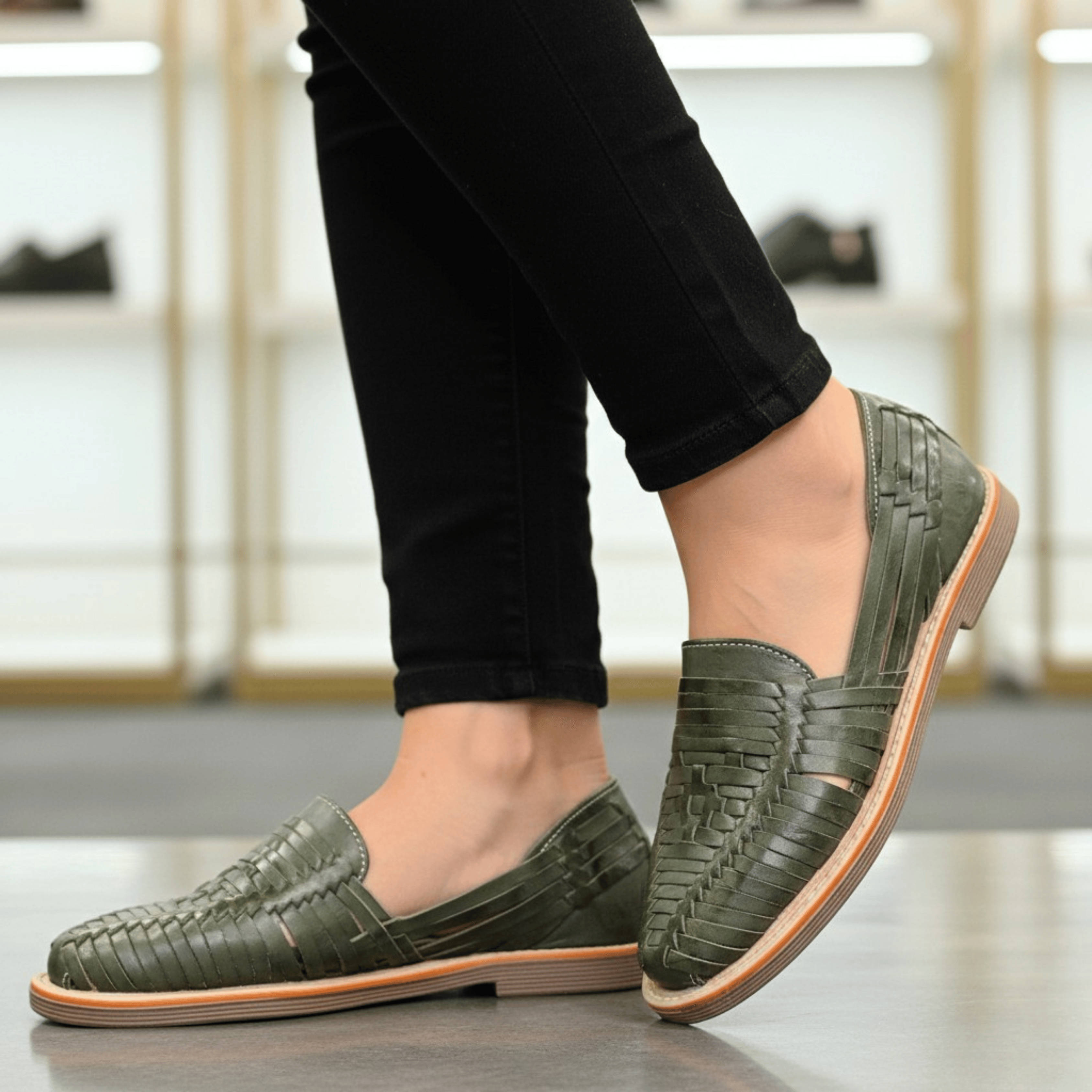 green emerald velvet dress Women Shoe (Agave Verde) – MI ORGULLO BRAND