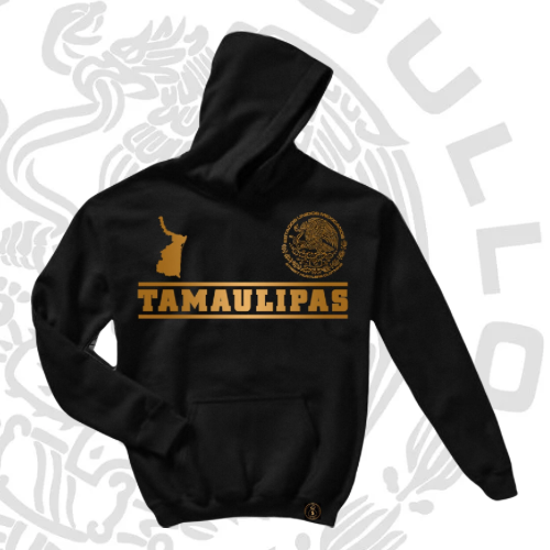 SUDADERA CON CAPUCHA CLÁSICA TAMAULIPAS