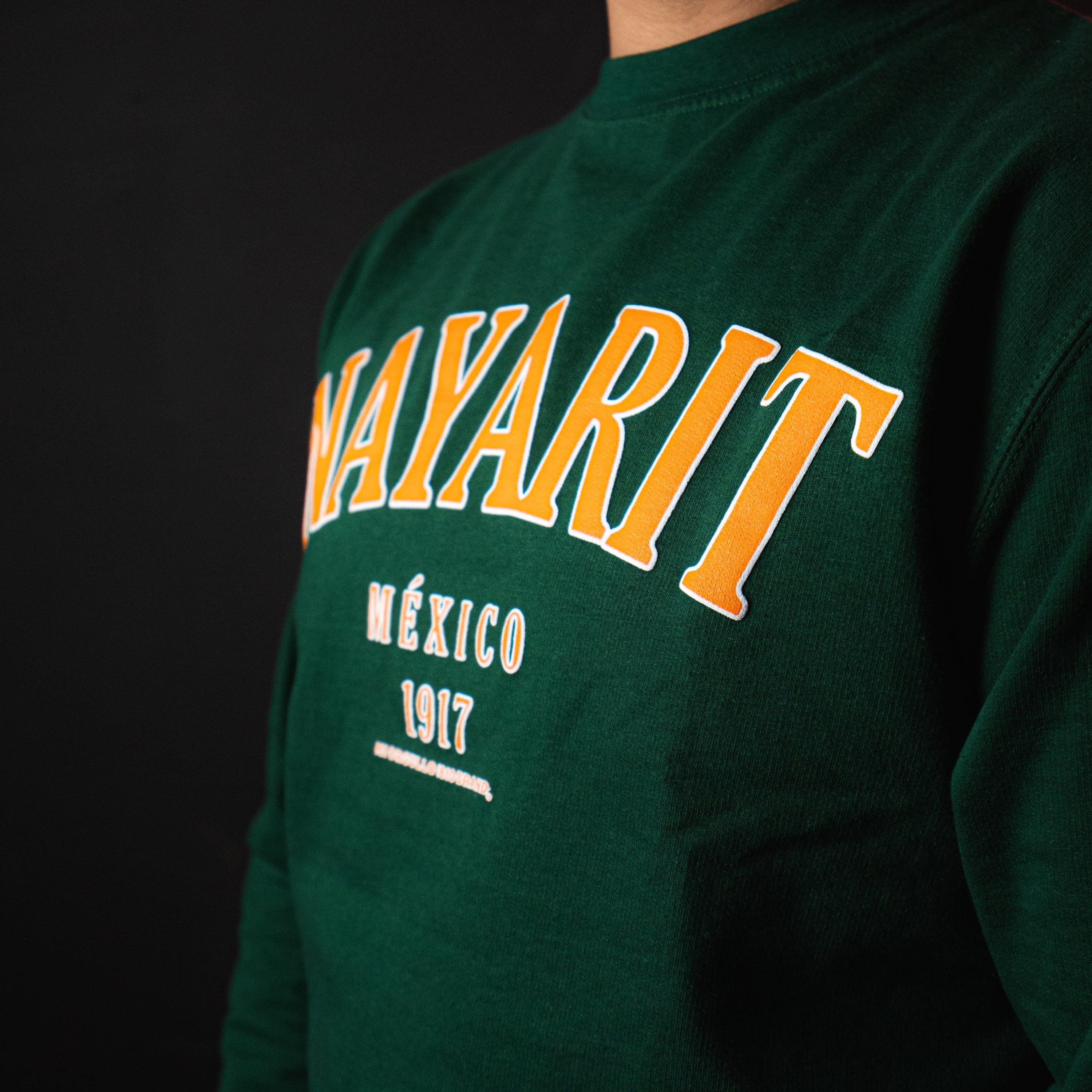 NAYARIT UNIVERSITY GREEN SWEATSHIRT