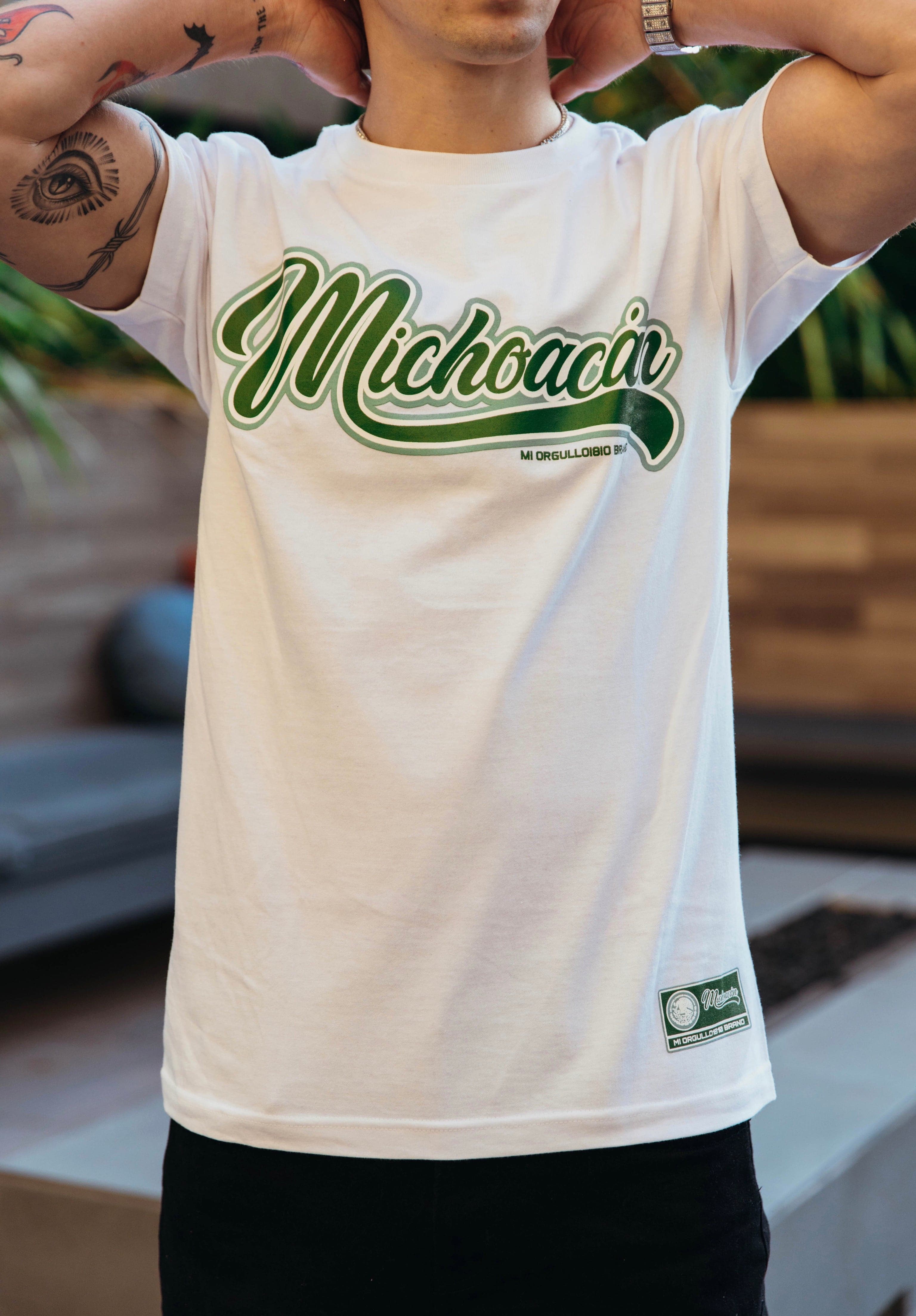 Mi ORGULLO1810 Brand Aguacateros de Michoacan White/Green Jersey 4XL