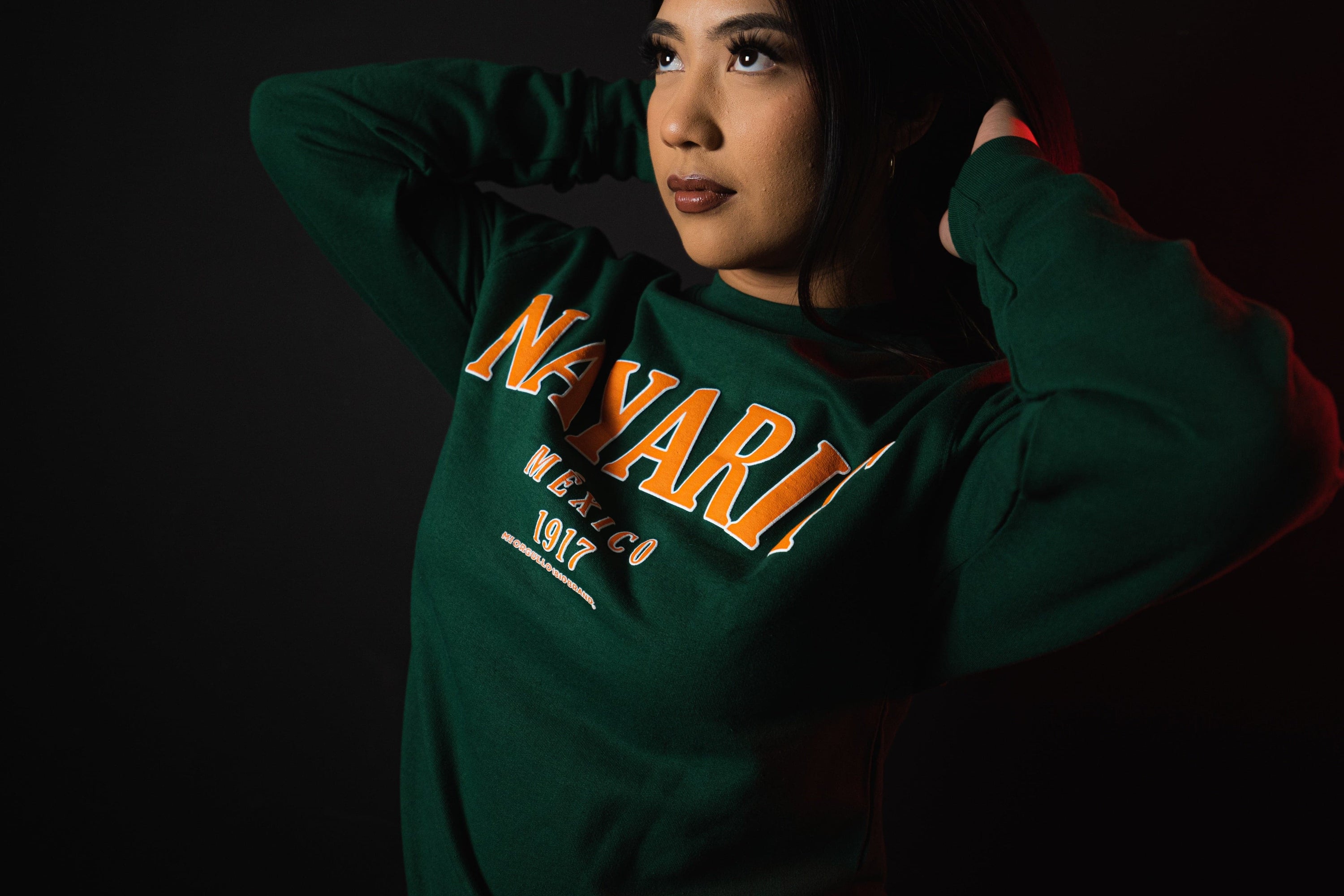 NAYARIT UNIVERSITY GREEN SWEATSHIRT
