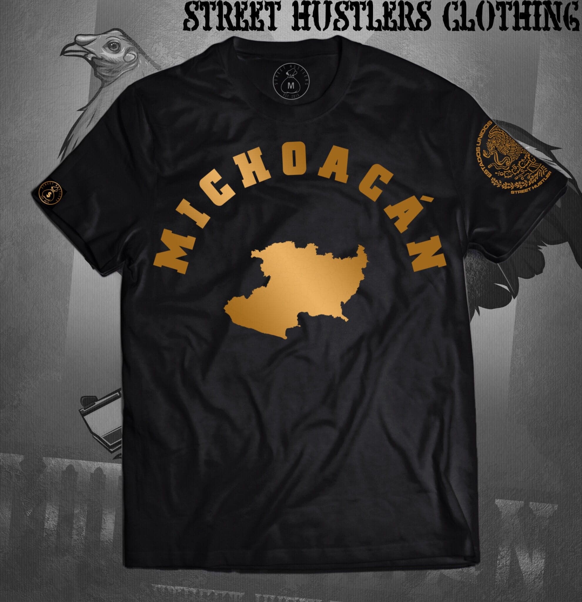 Mi ORGULLO1810 Brand Los Aguacateros de Michoacán Black Jersey 2XL