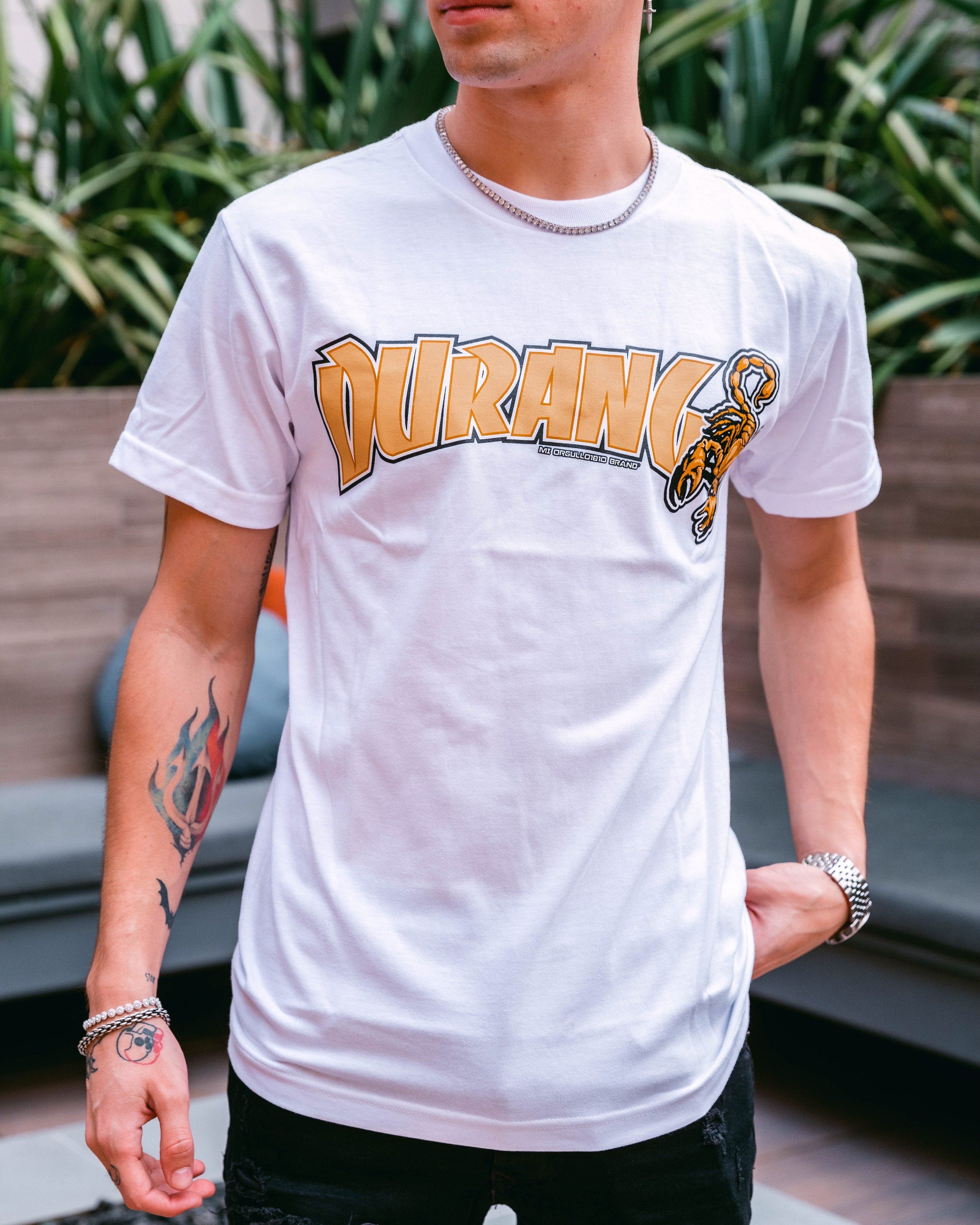 CAMISETA ALACRANEROS DE DURANGO BLANCA