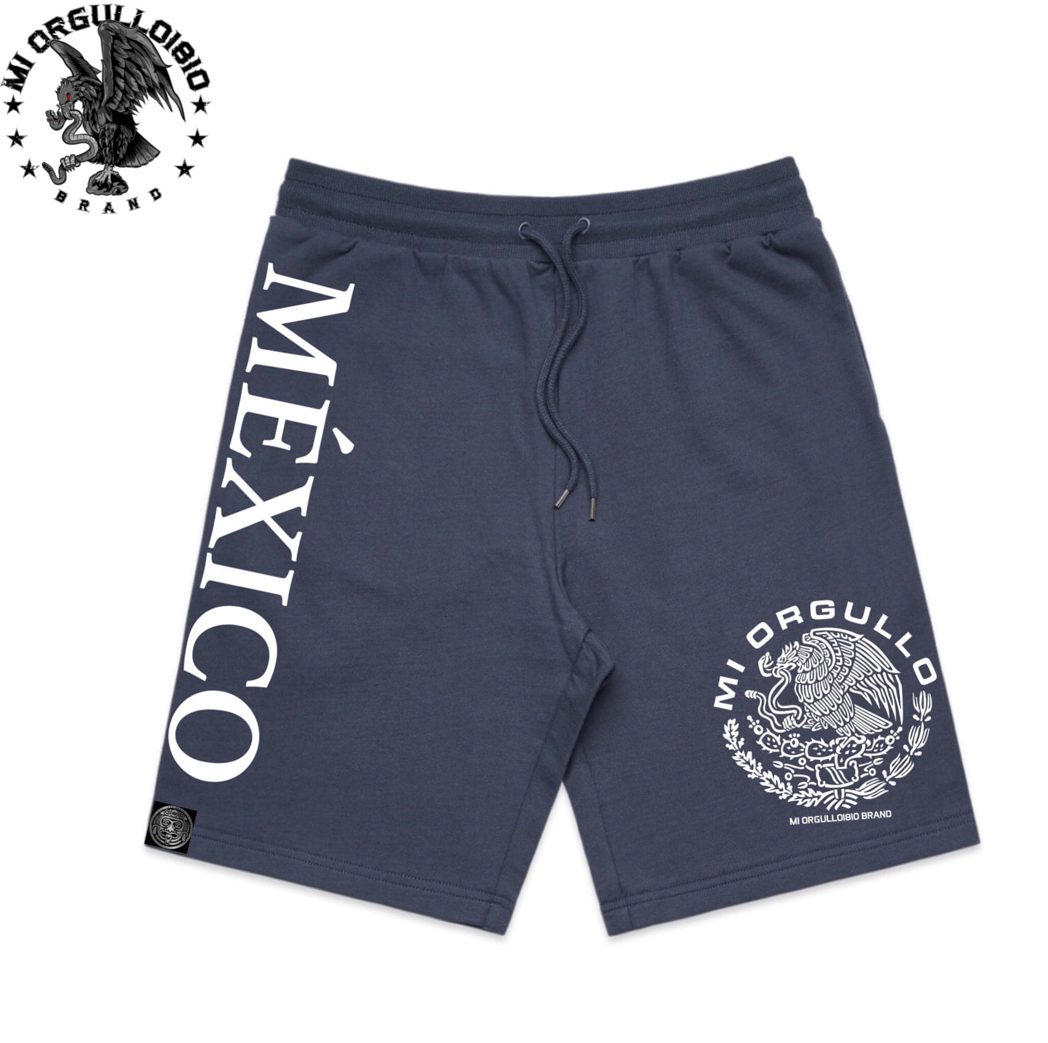 MÉXICO MI ORGULLO / SHORTS (AZUL PETRÓLEO)