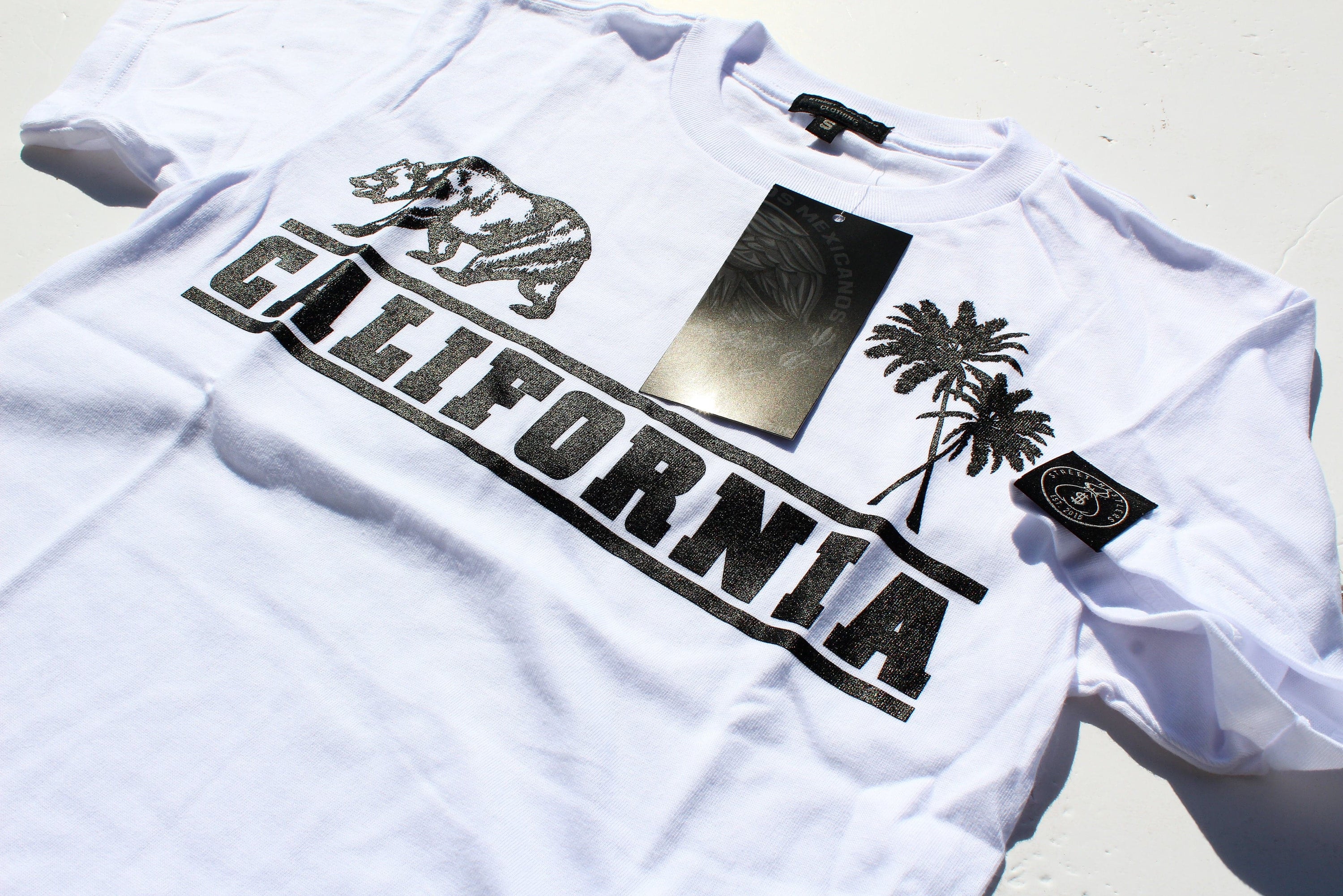 CAMISETA BLANCA CALIFORNIA