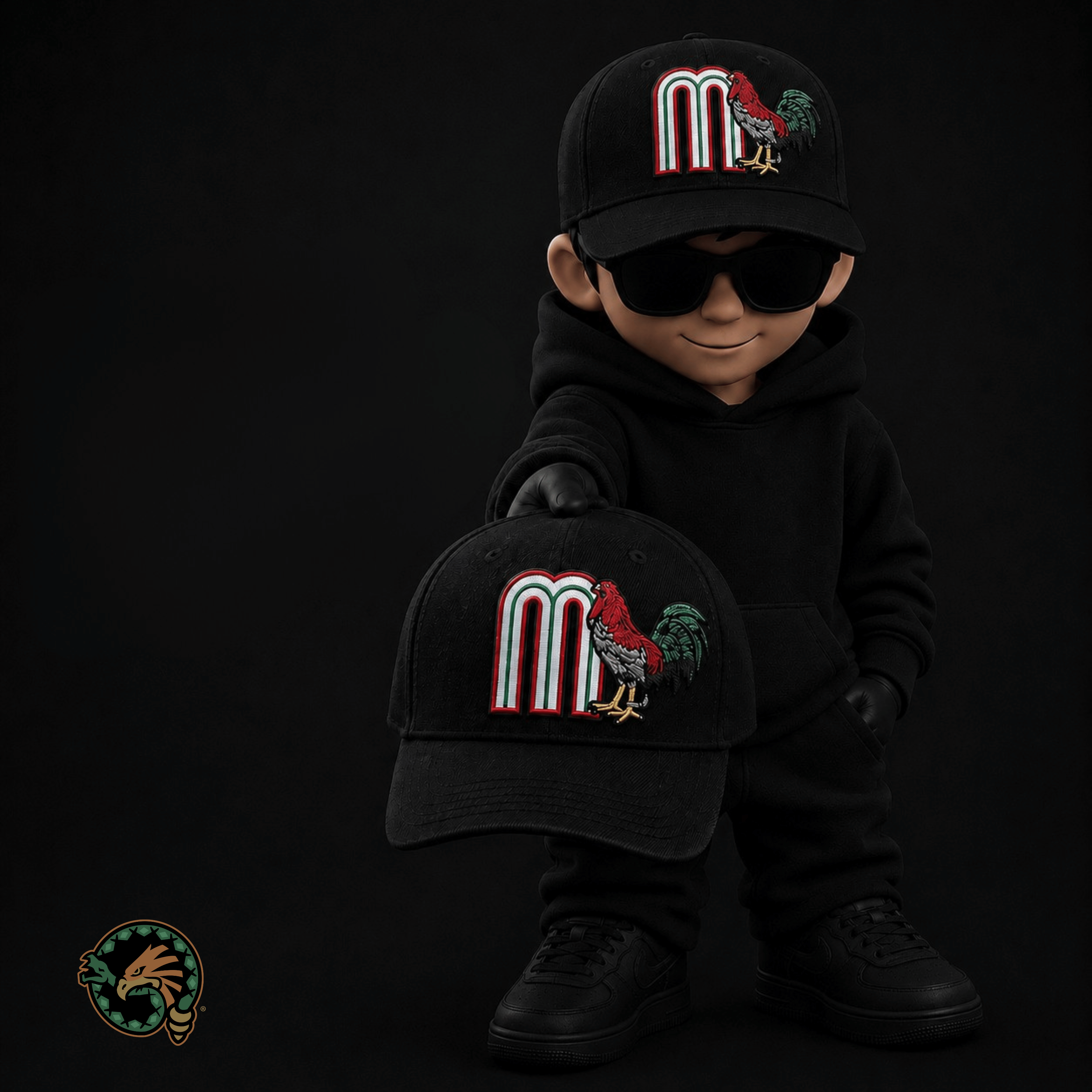 Mexico Baseball Hat SnapBacks