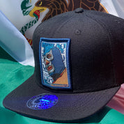 BLUE DEMON SNAPBACK (BLACK / BLUE)