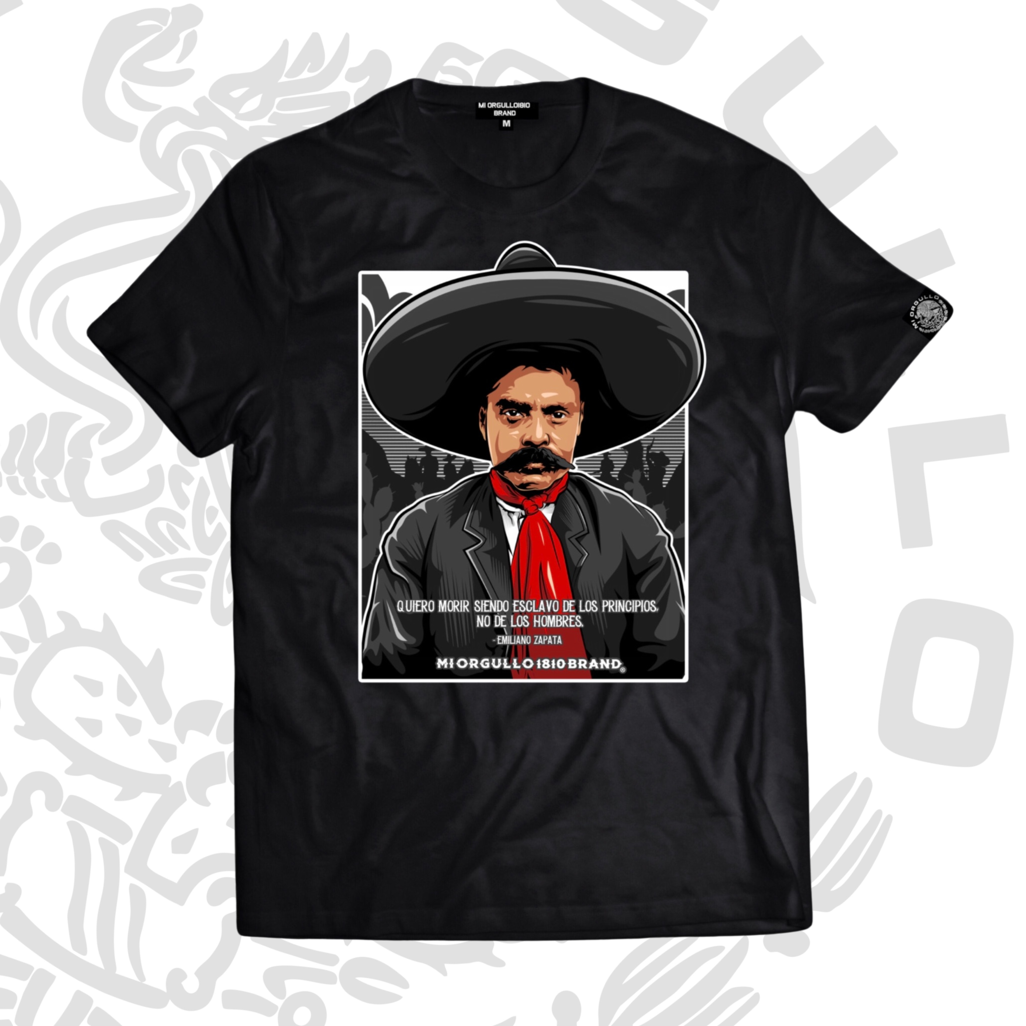EL GENERAL ZAPATA BLK T-SHIRT