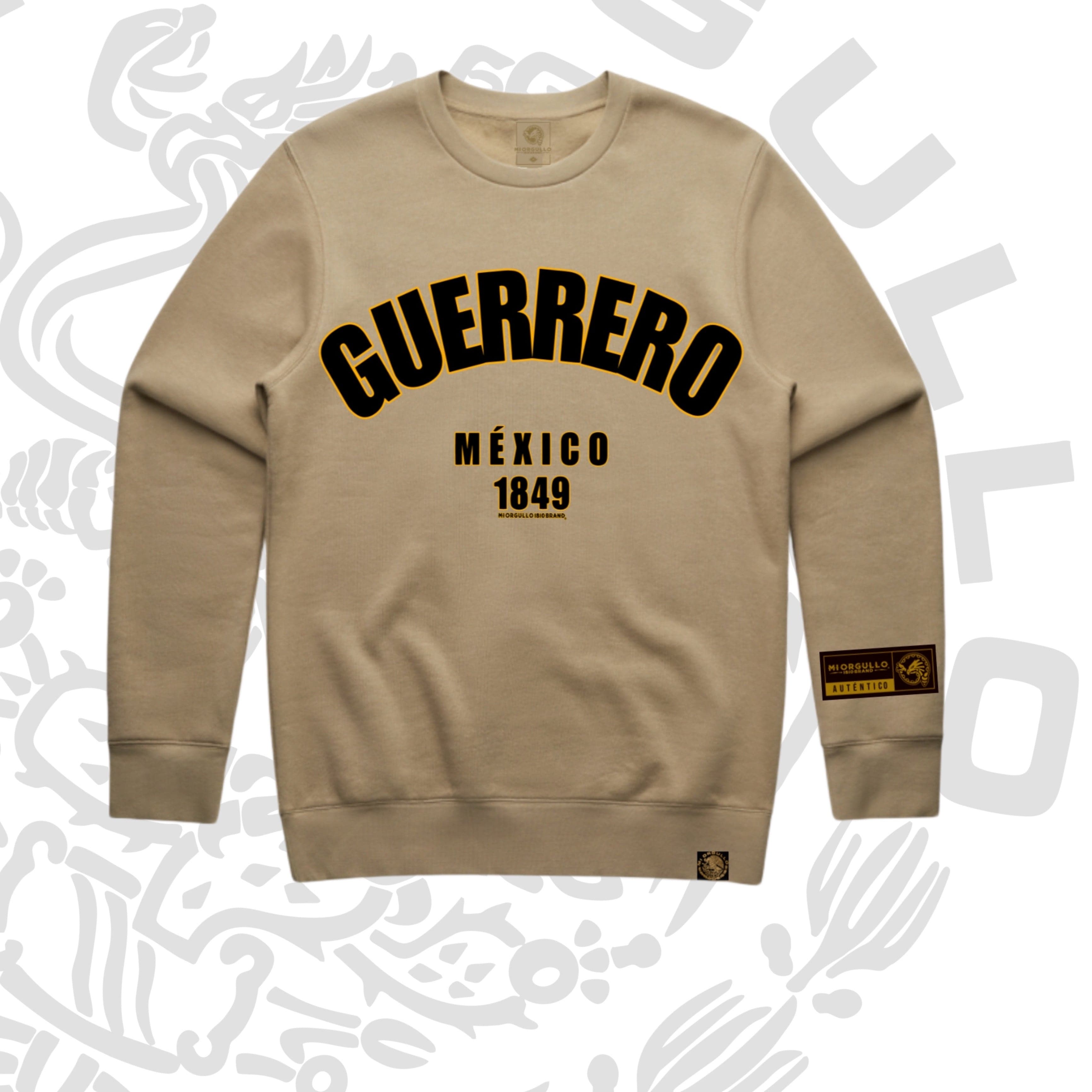 GUERRERO UNIVERSITY SANDSTONE SWEATSHIRT