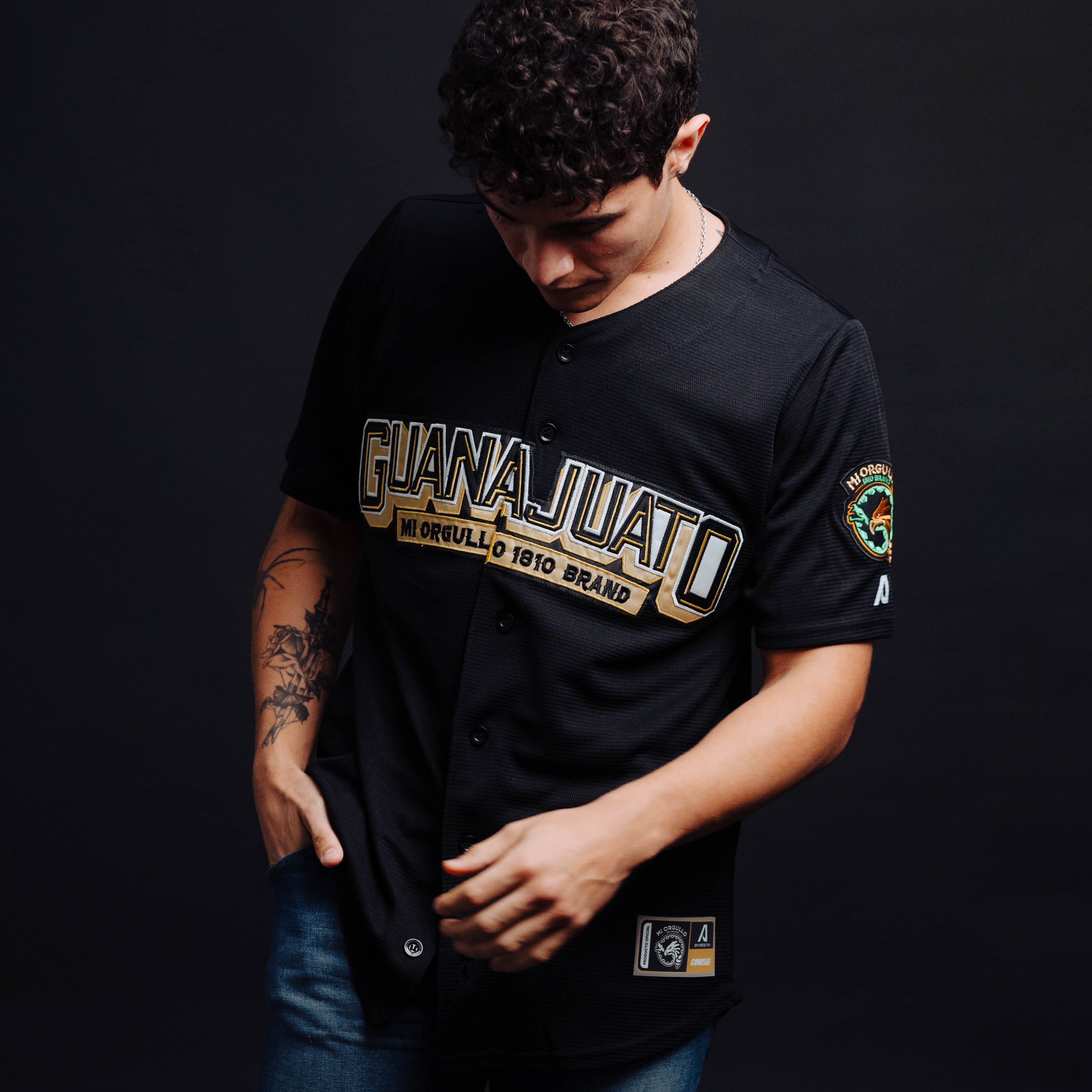 GUANAJUATO BLK/OLD GOLD JERSEY