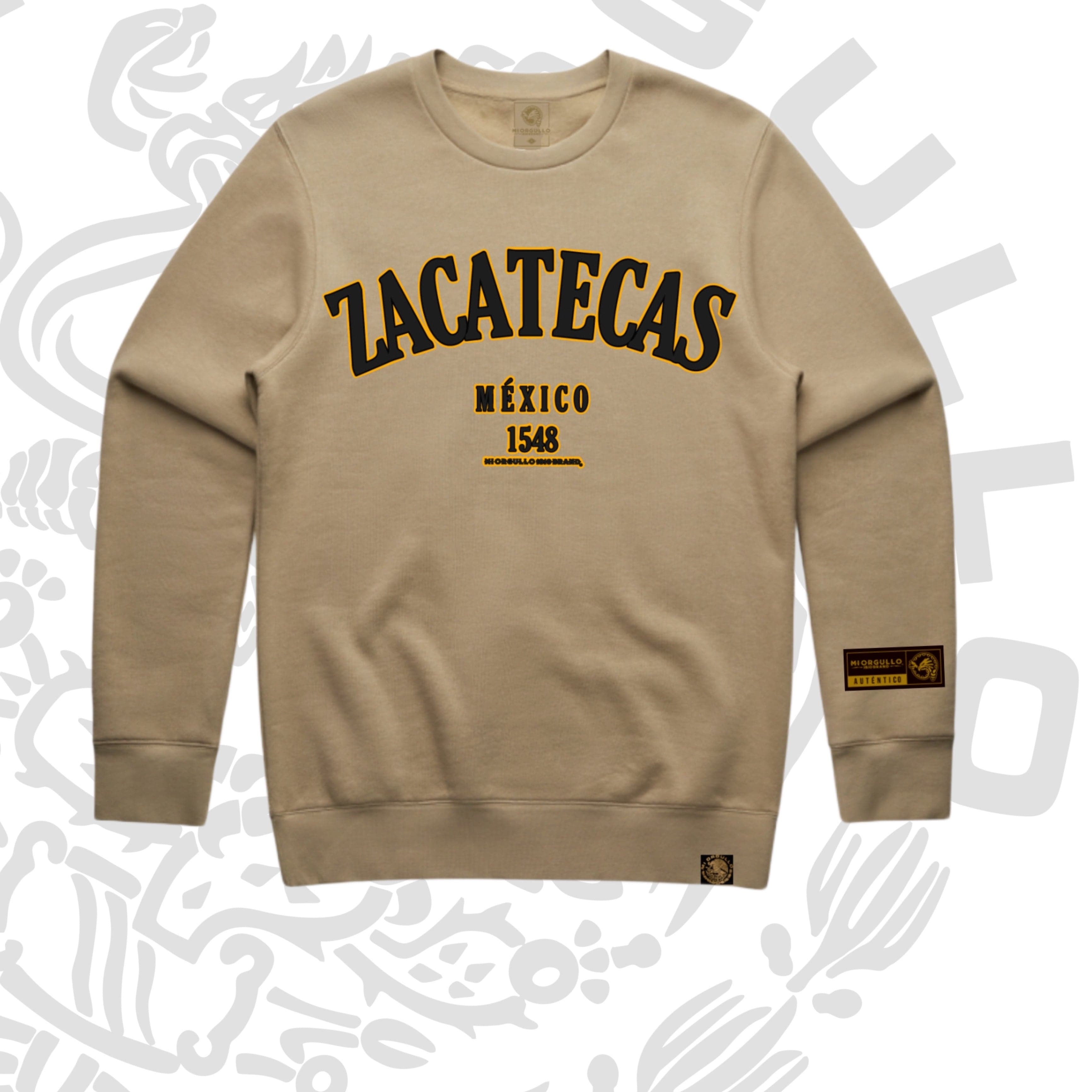 ZACATECAS UNIVERSITY SANDSTONE SWEATSHIRT