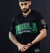PUEBLA BLK/GREEN JERSEY