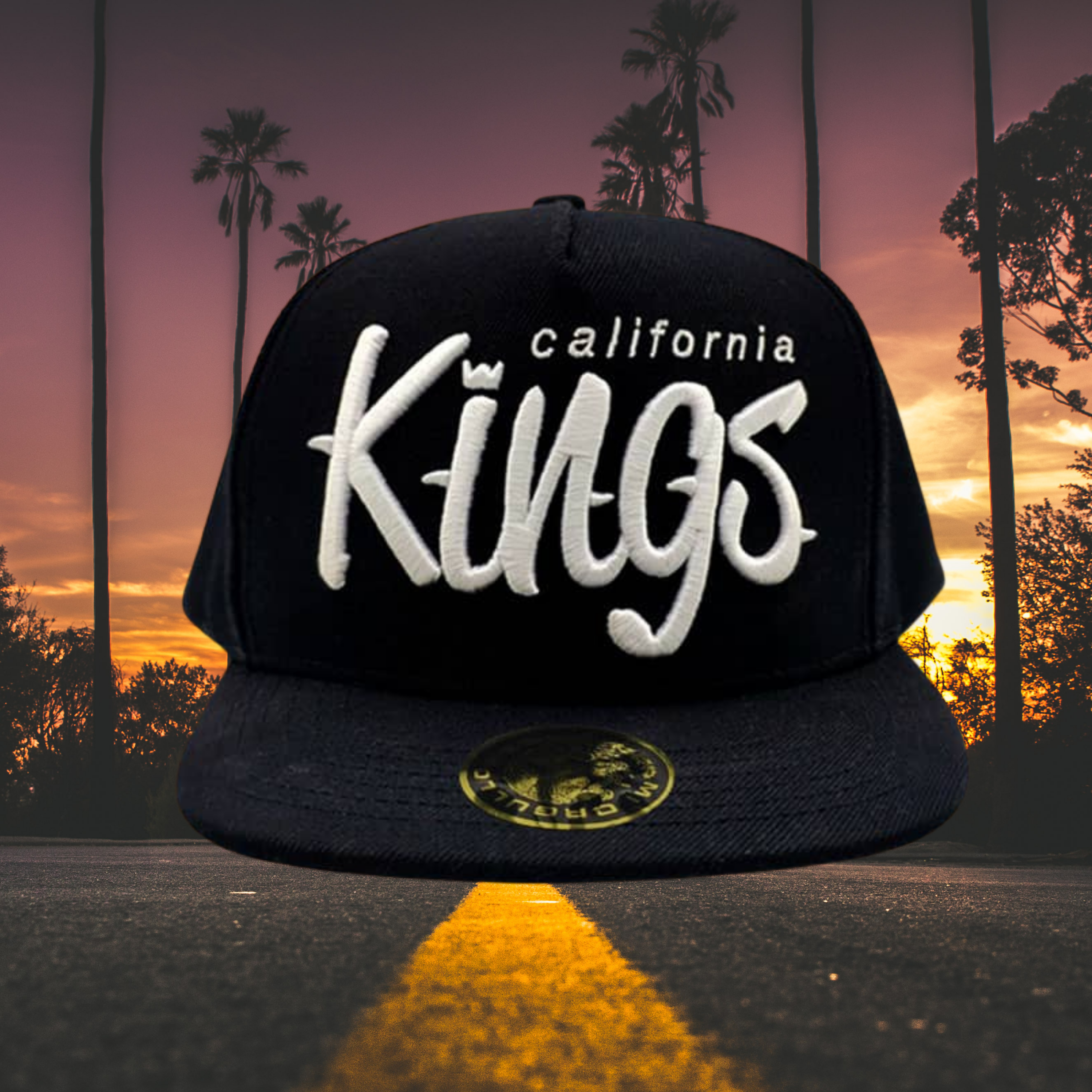 CALIFORNIA KINGS BLACK SNAPBACK