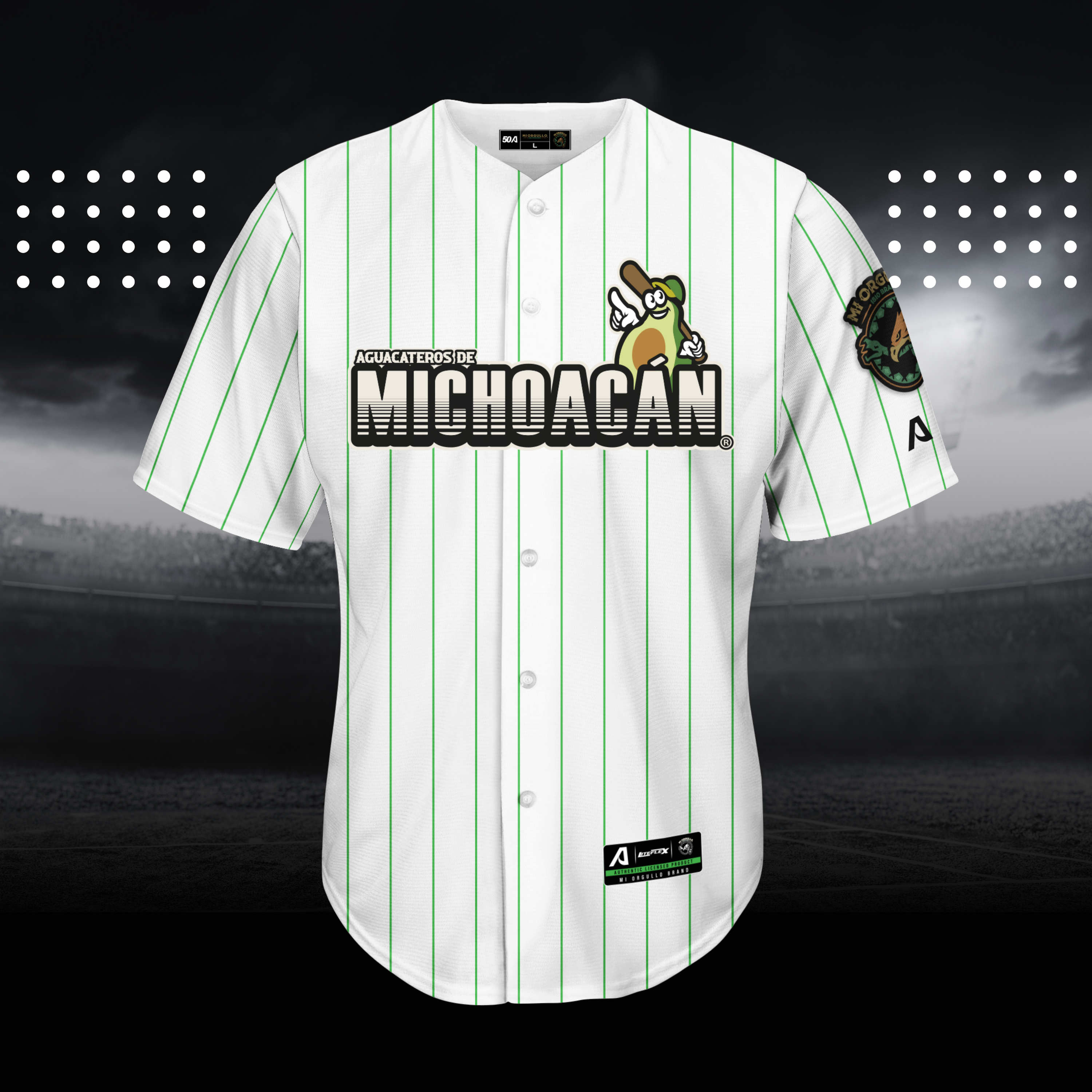 JERSEY DE RAYAS DE MICHOACÁN