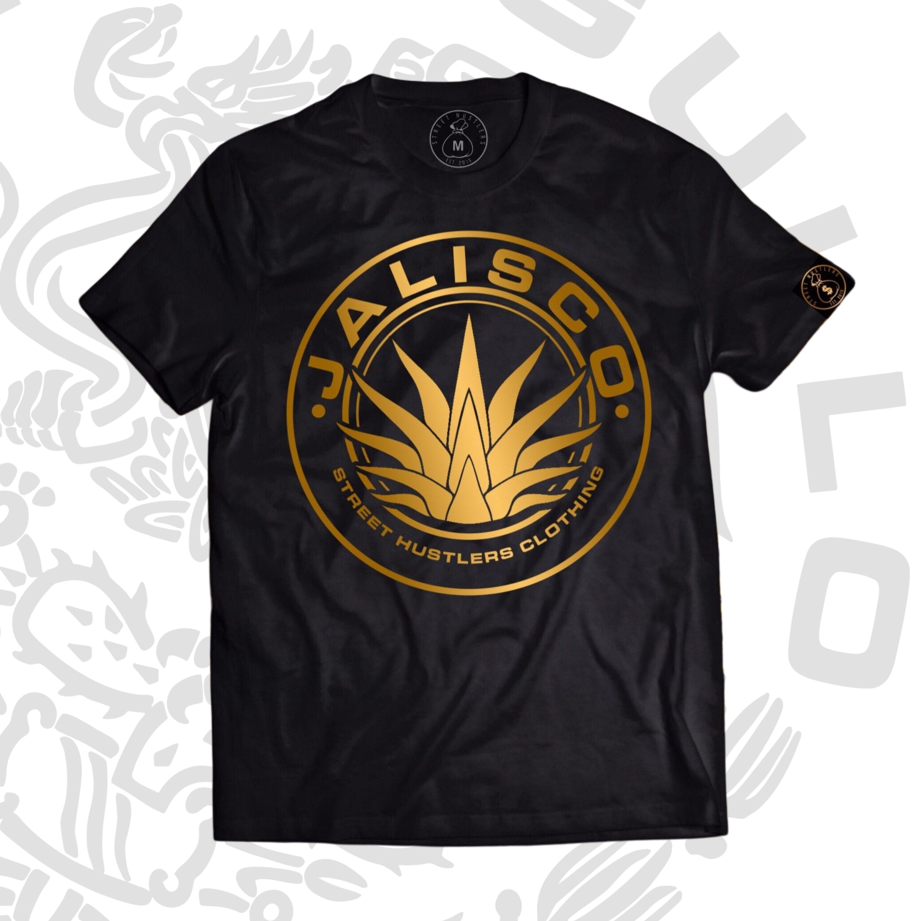 Jalisco Agave  T-shirt (Black)