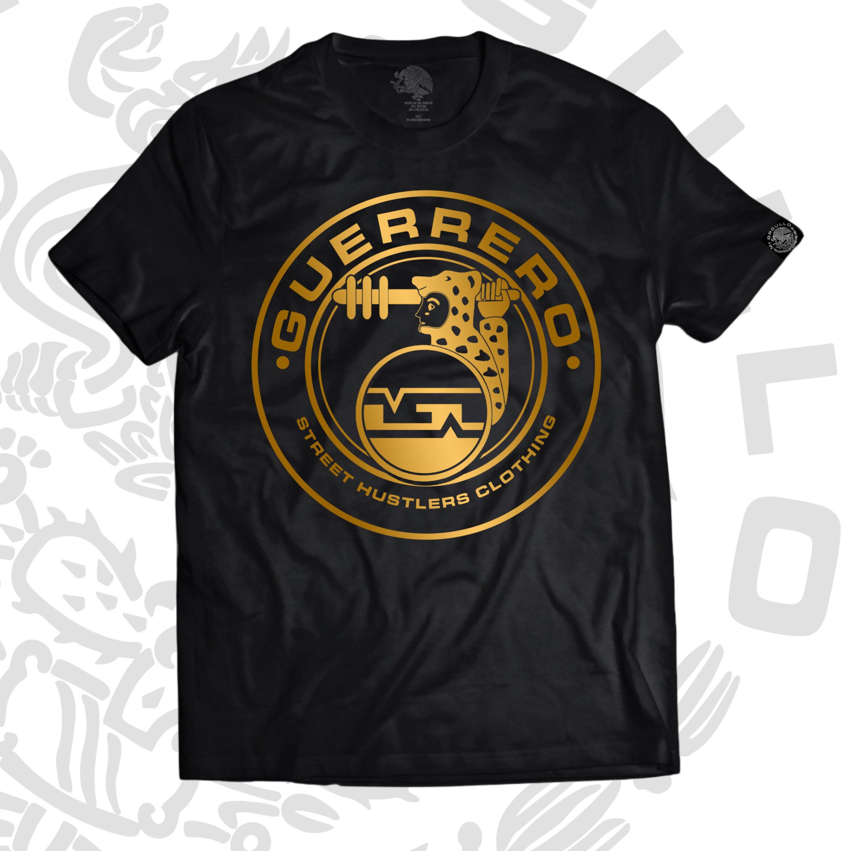 Guerrero T-shirt (Black) – MI ORGULLO BRAND