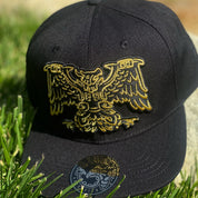 CUAUHTLI BLK/GOLD  SNAPBACK