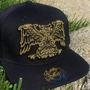 CUAUHTLI BLK/GOLD  SNAPBACK