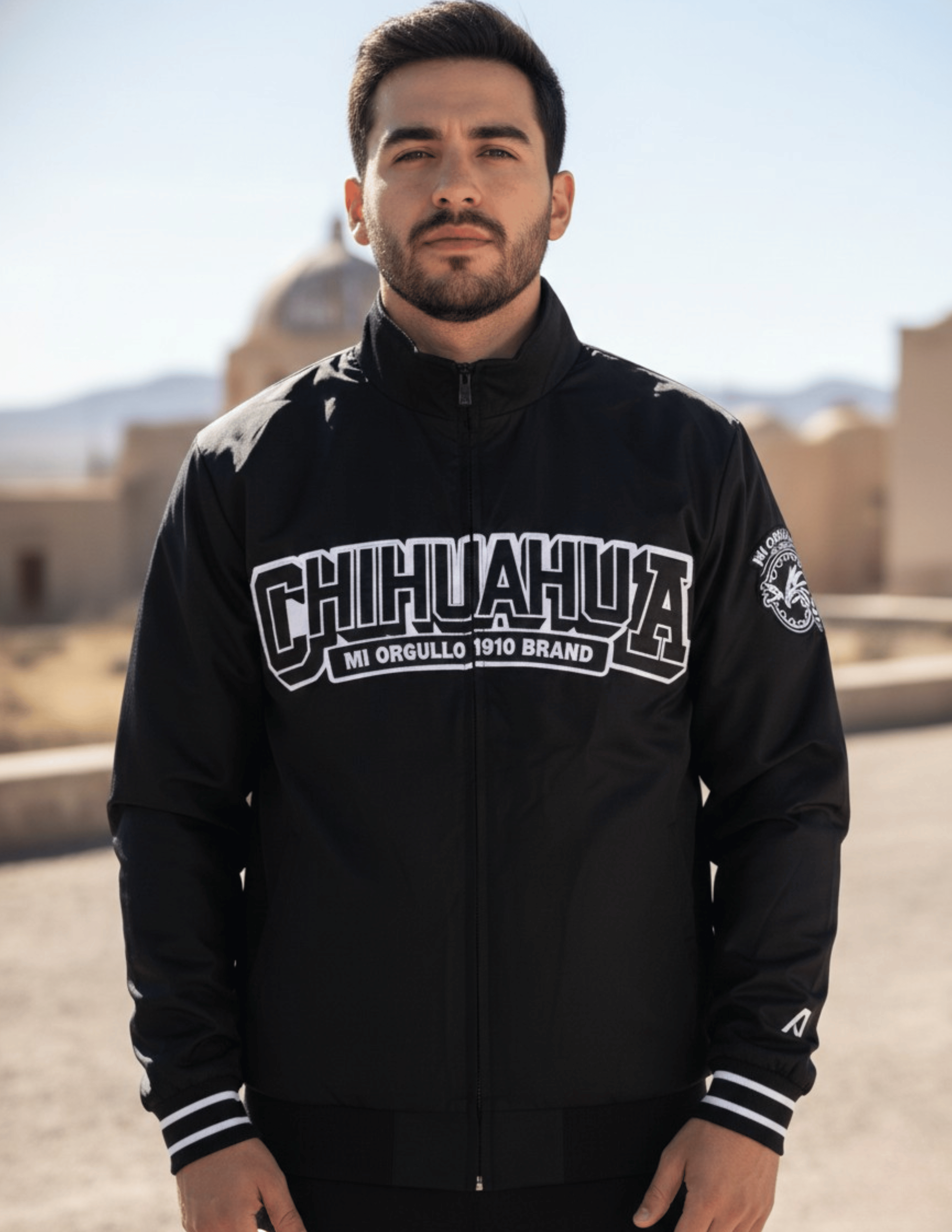 CHAQUETA NEGRA CHIHUAHUA 