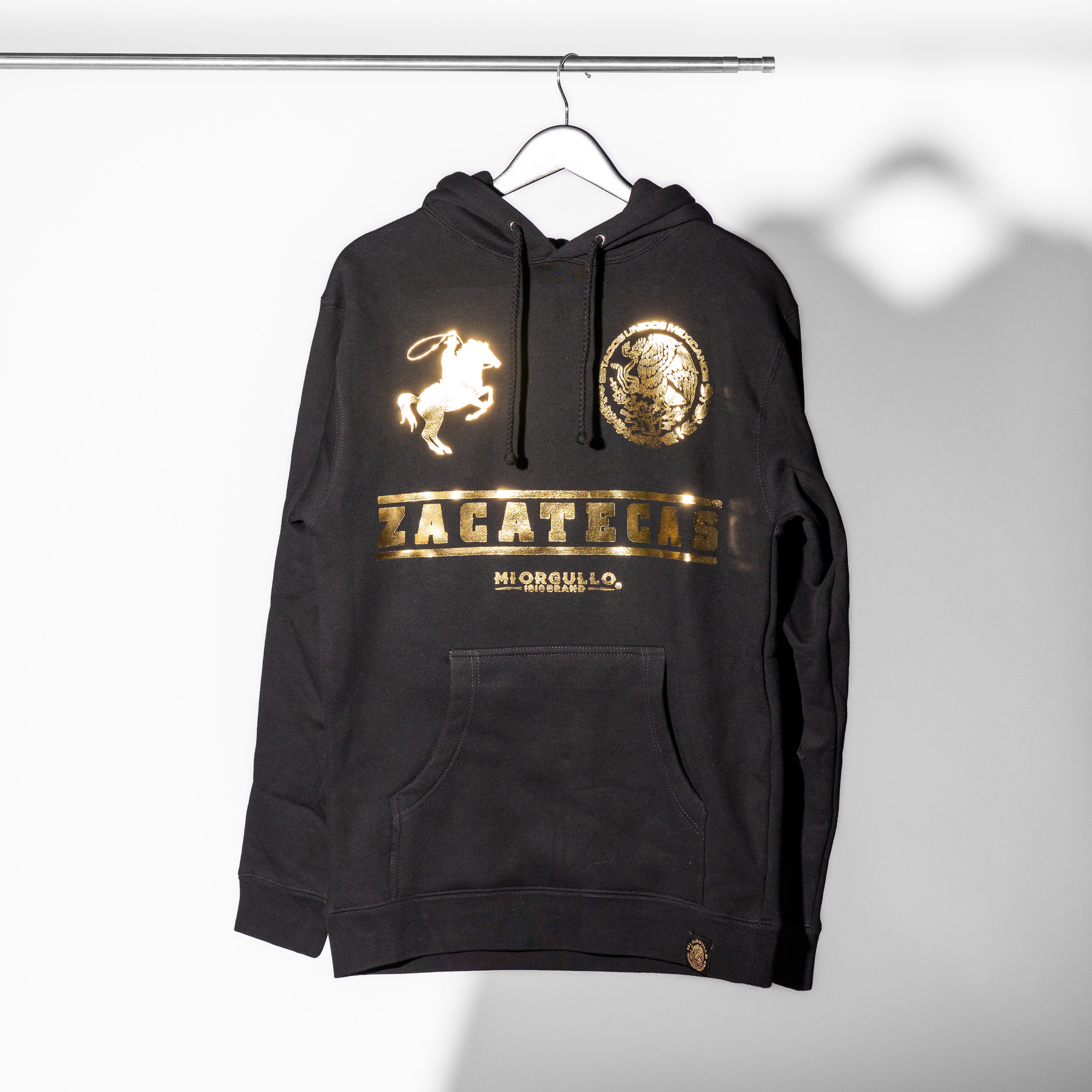 MEN’S BLACK GOLD RUSH ZACATECAS  HOODIE
