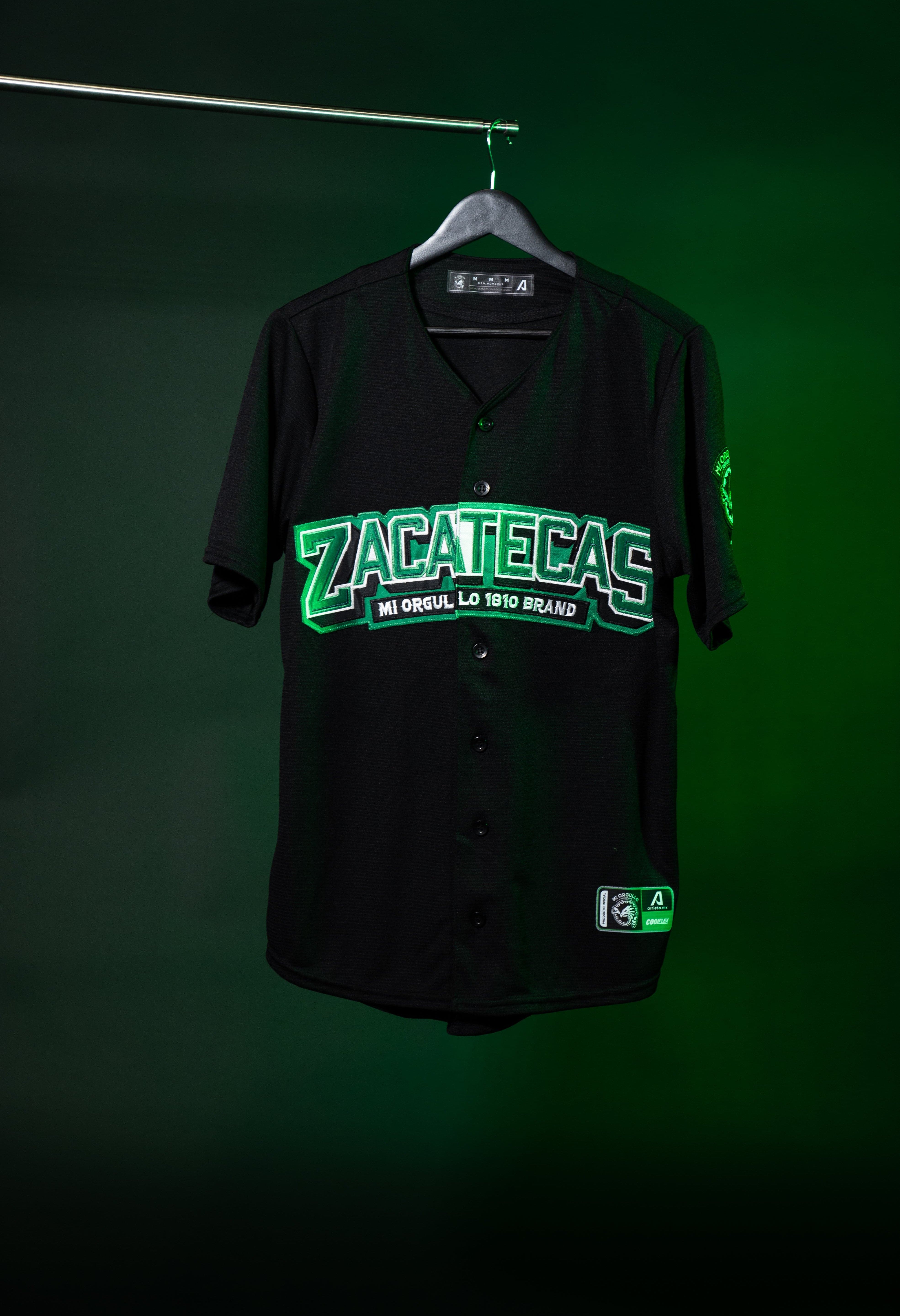 ZACATECAS BLK/GREEN JERSEY