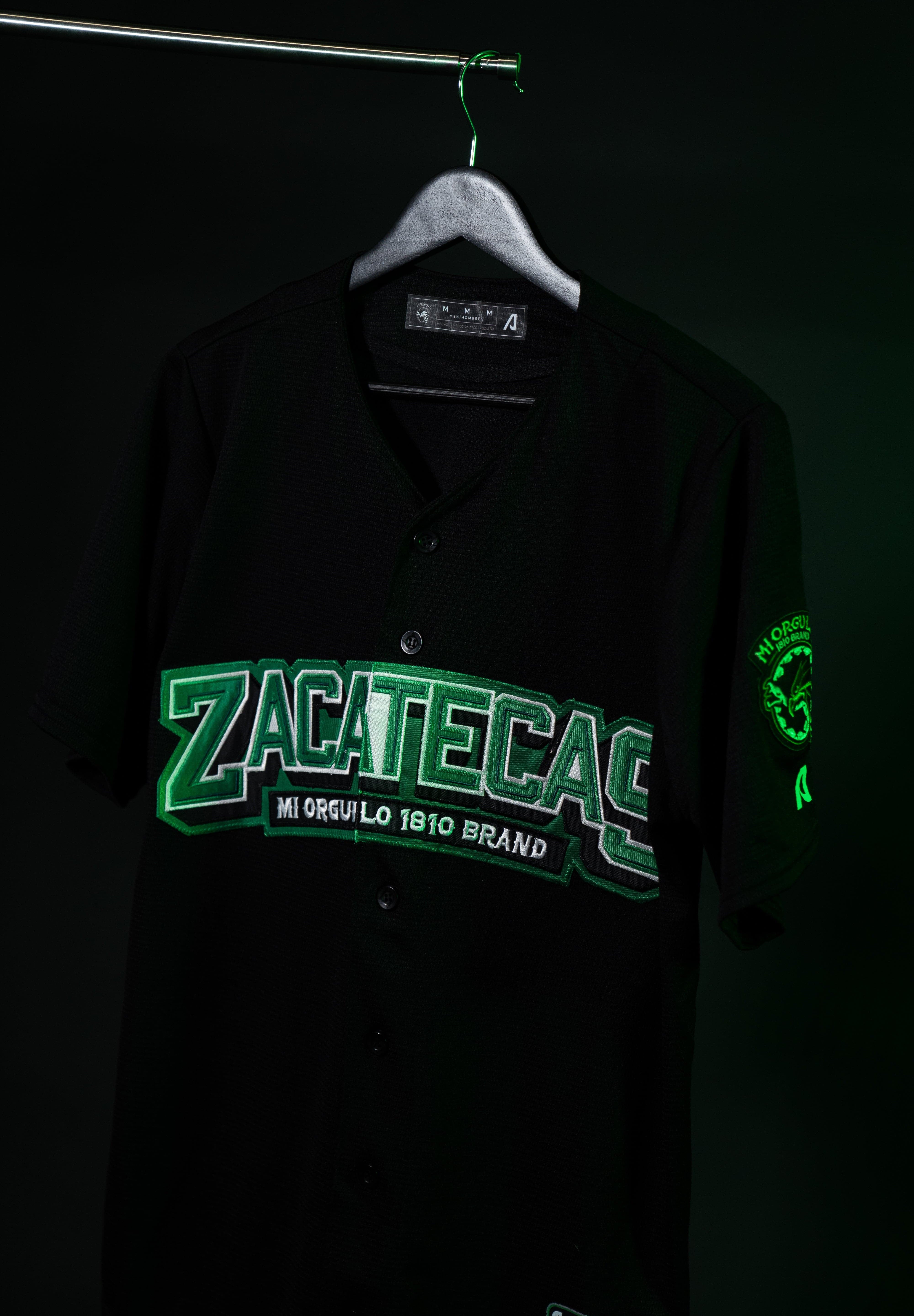 ZACATECAS BLK/GREEN JERSEY