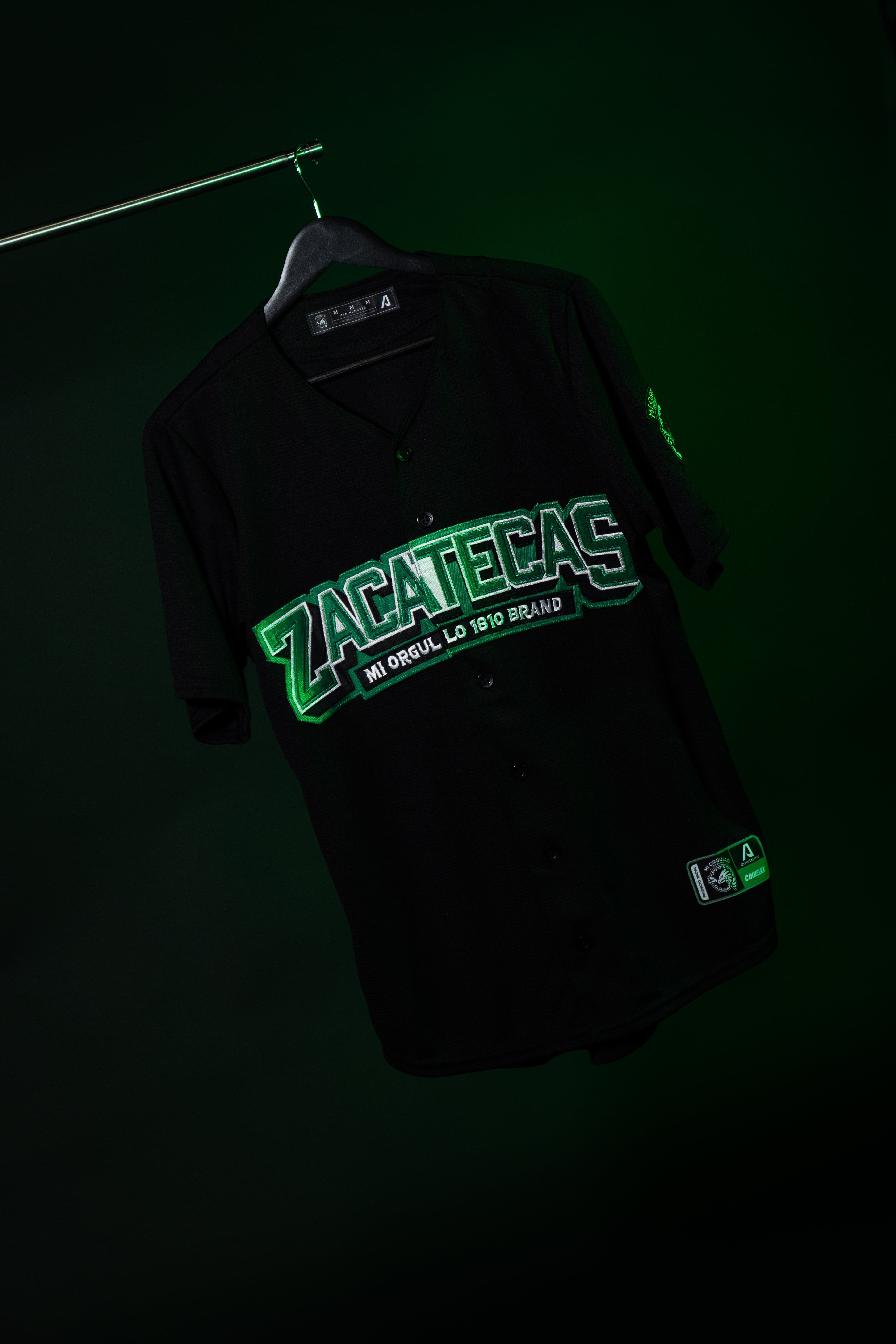ZACATECAS BLK/GREEN JERSEY