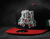 GORRA RAÍCES BLK/ROJA