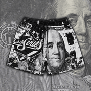 PANTALONES CORTOS DE MALLA SERIE CASH NEGRO