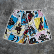 PANTALONES CORTOS DE MALLA LOTERÍA