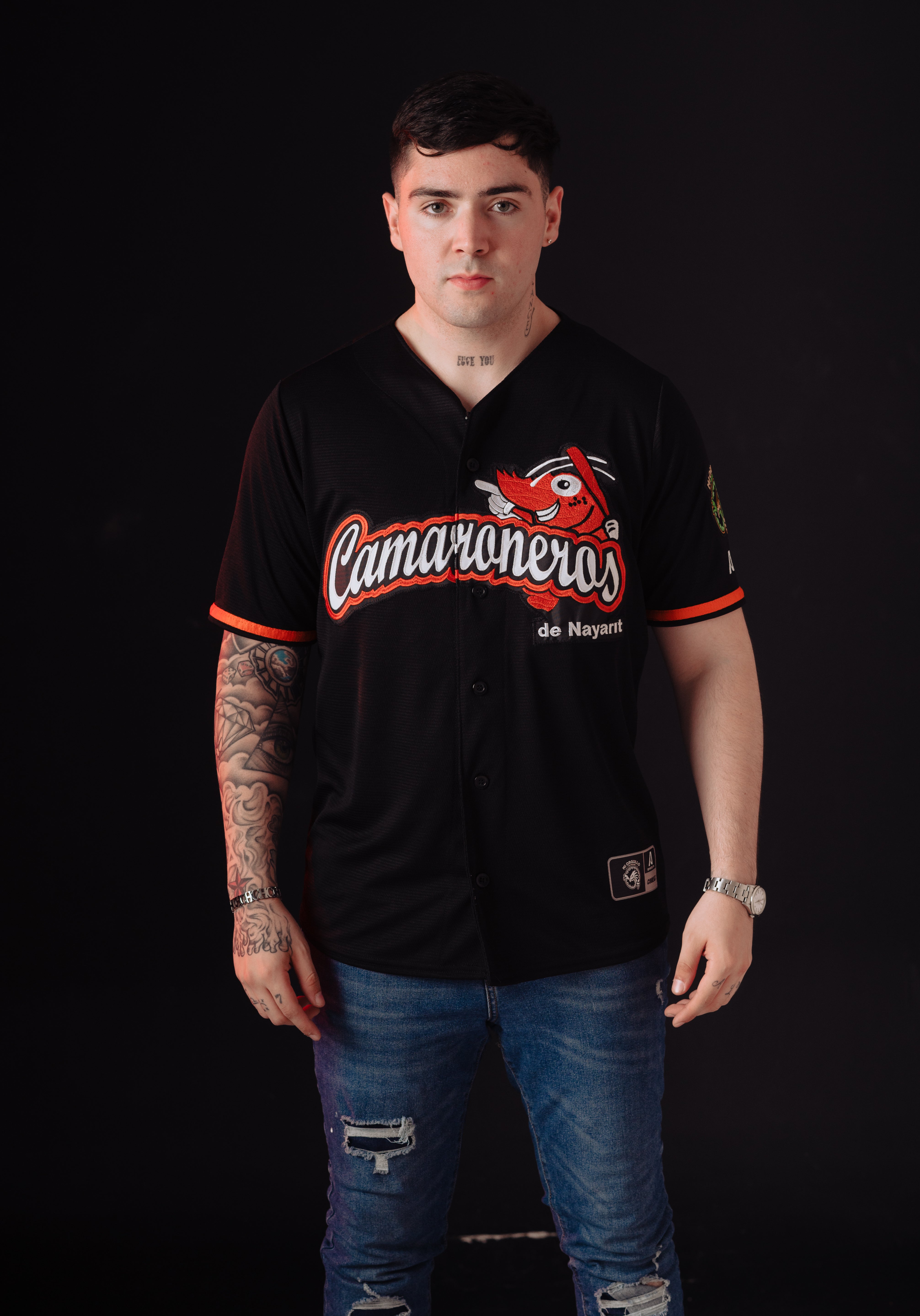 CAMARONEROS DE NAYARIT BLK JERSEY