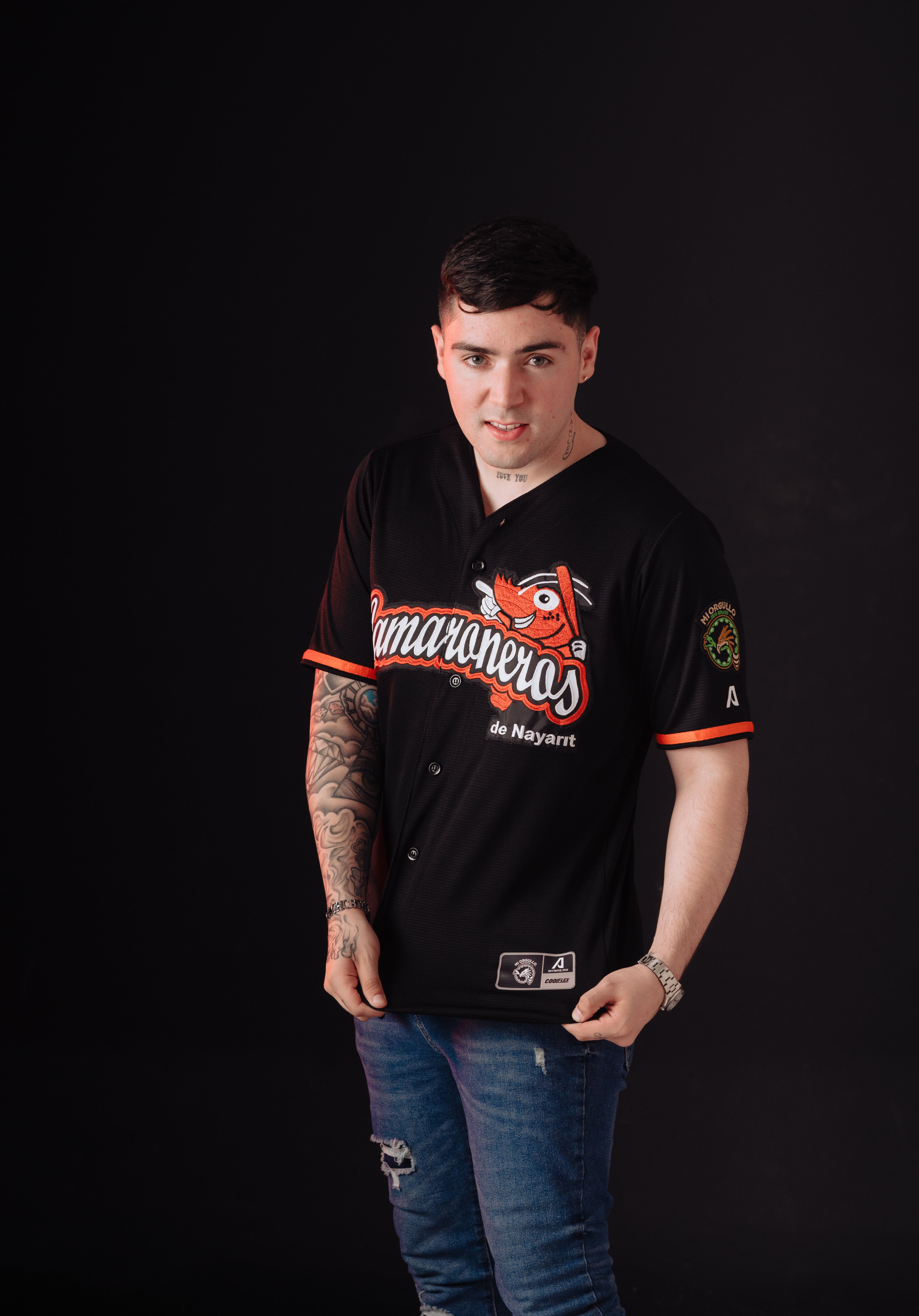 CAMARONEROS DE NAYARIT BLK JERSEY