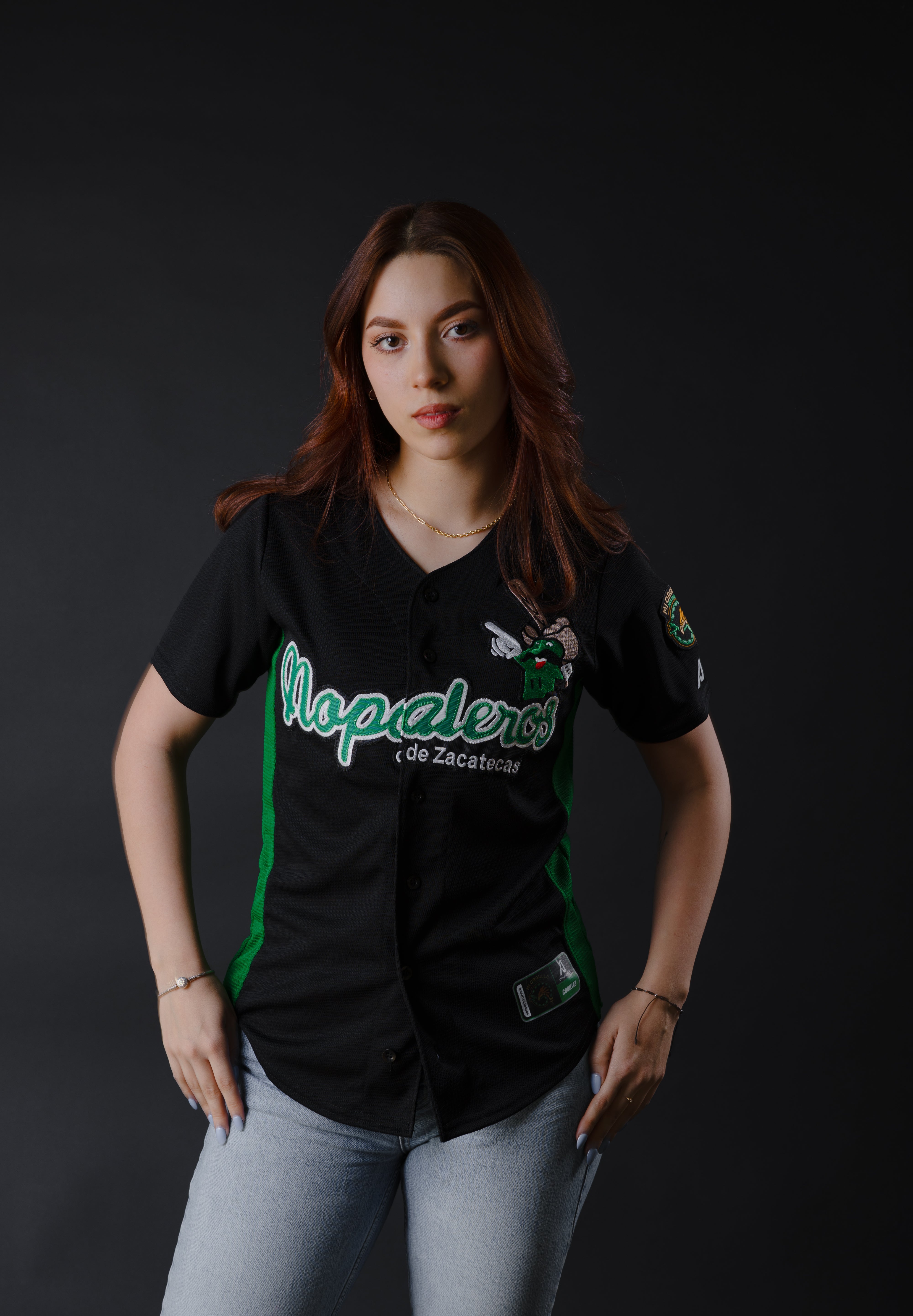 2024 WOMEN’S BLACK NOPALEROS DE ZACATECAS JERSEY
