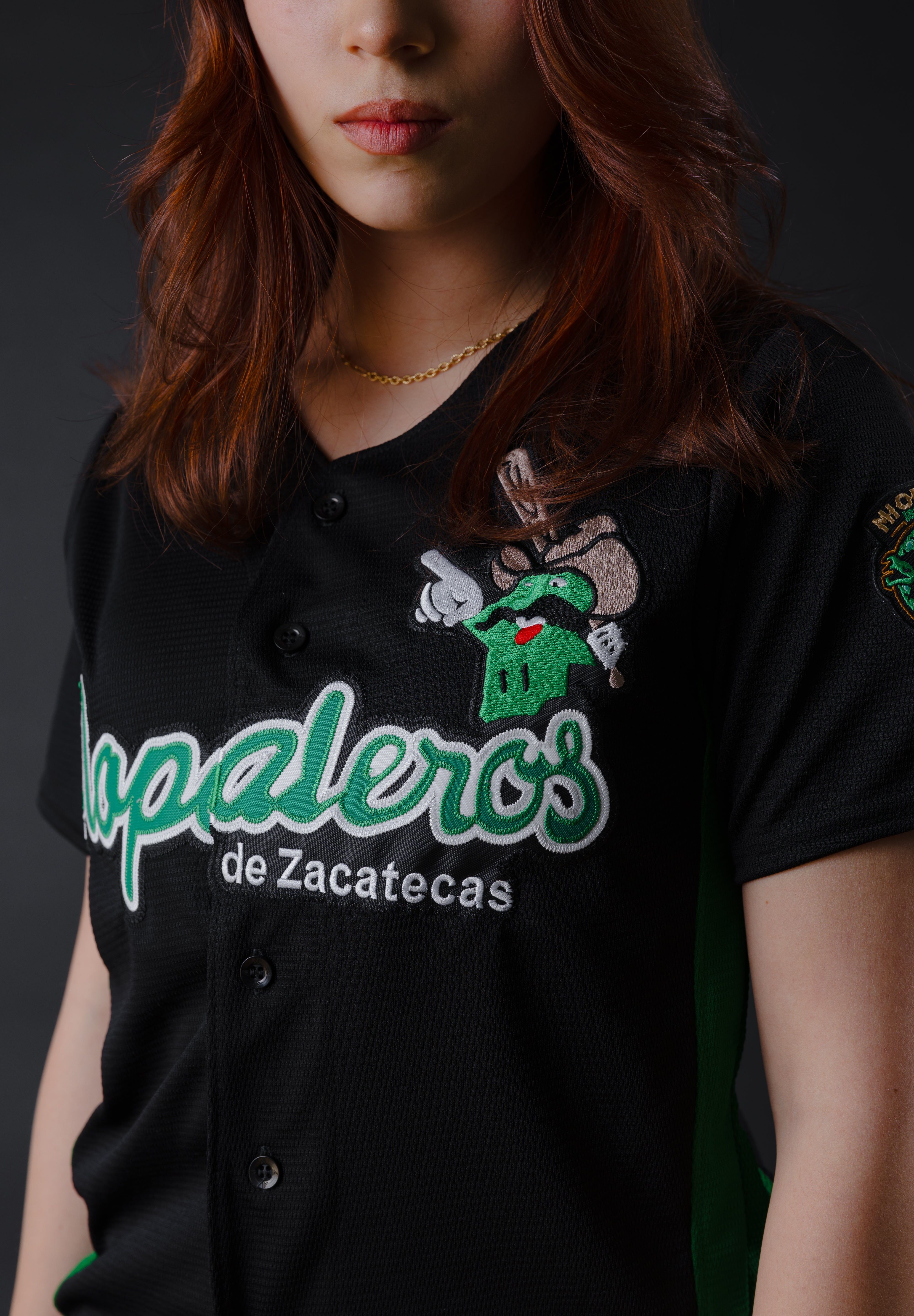 2024 WOMEN’S BLACK NOPALEROS DE ZACATECAS JERSEY