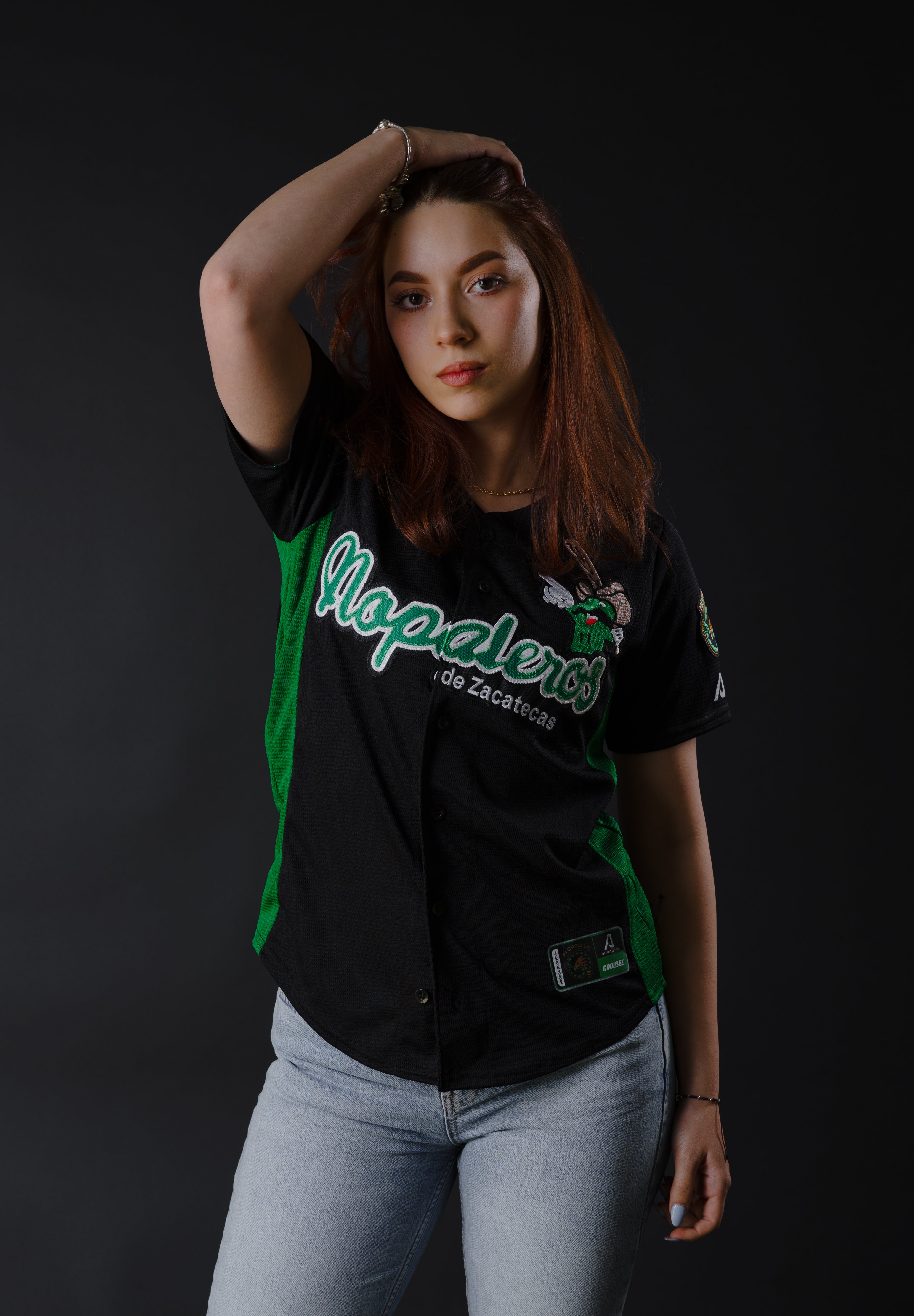 2024 WOMEN’S BLACK NOPALEROS DE ZACATECAS JERSEY