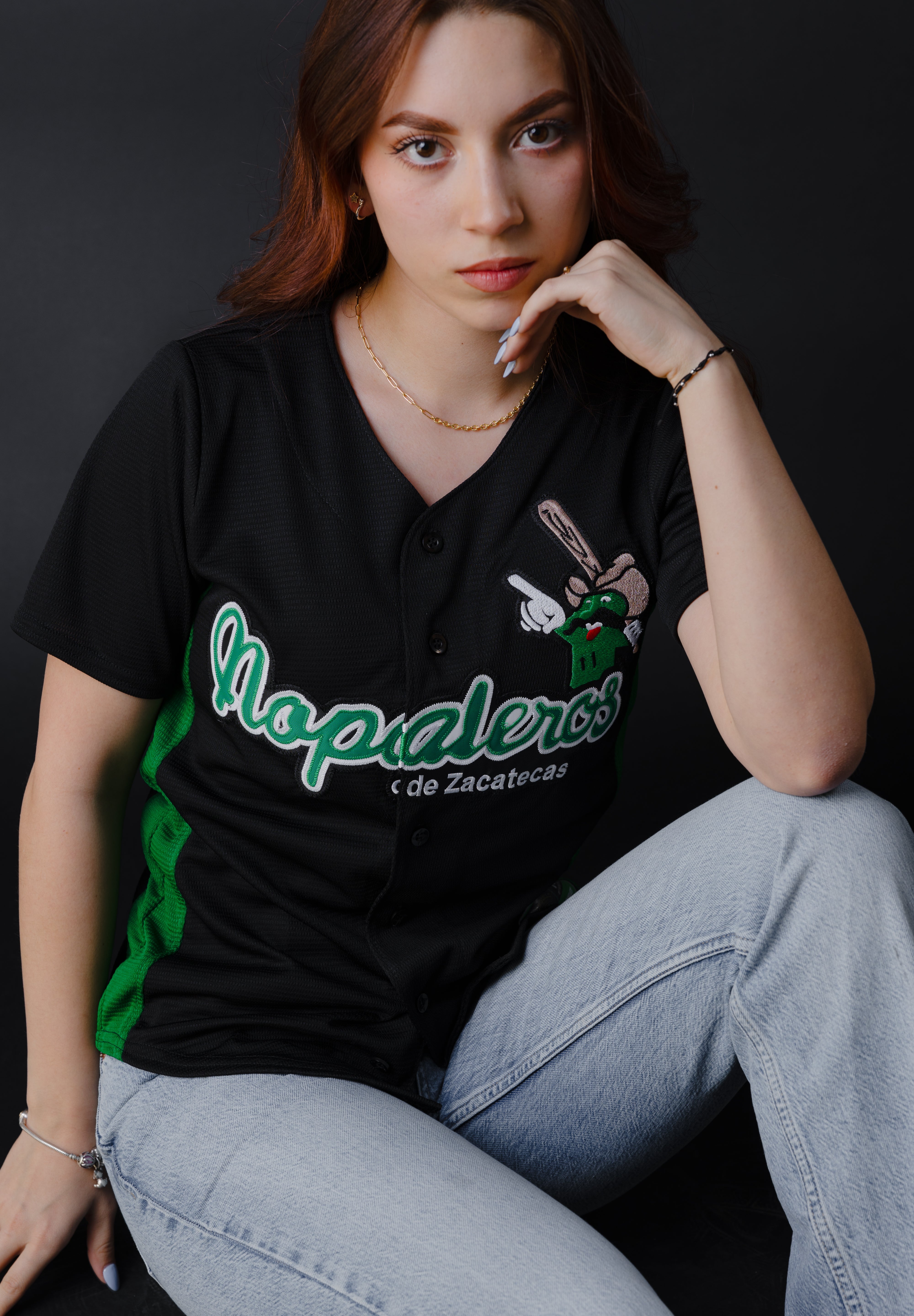 2024 WOMEN’S BLACK NOPALEROS DE ZACATECAS JERSEY