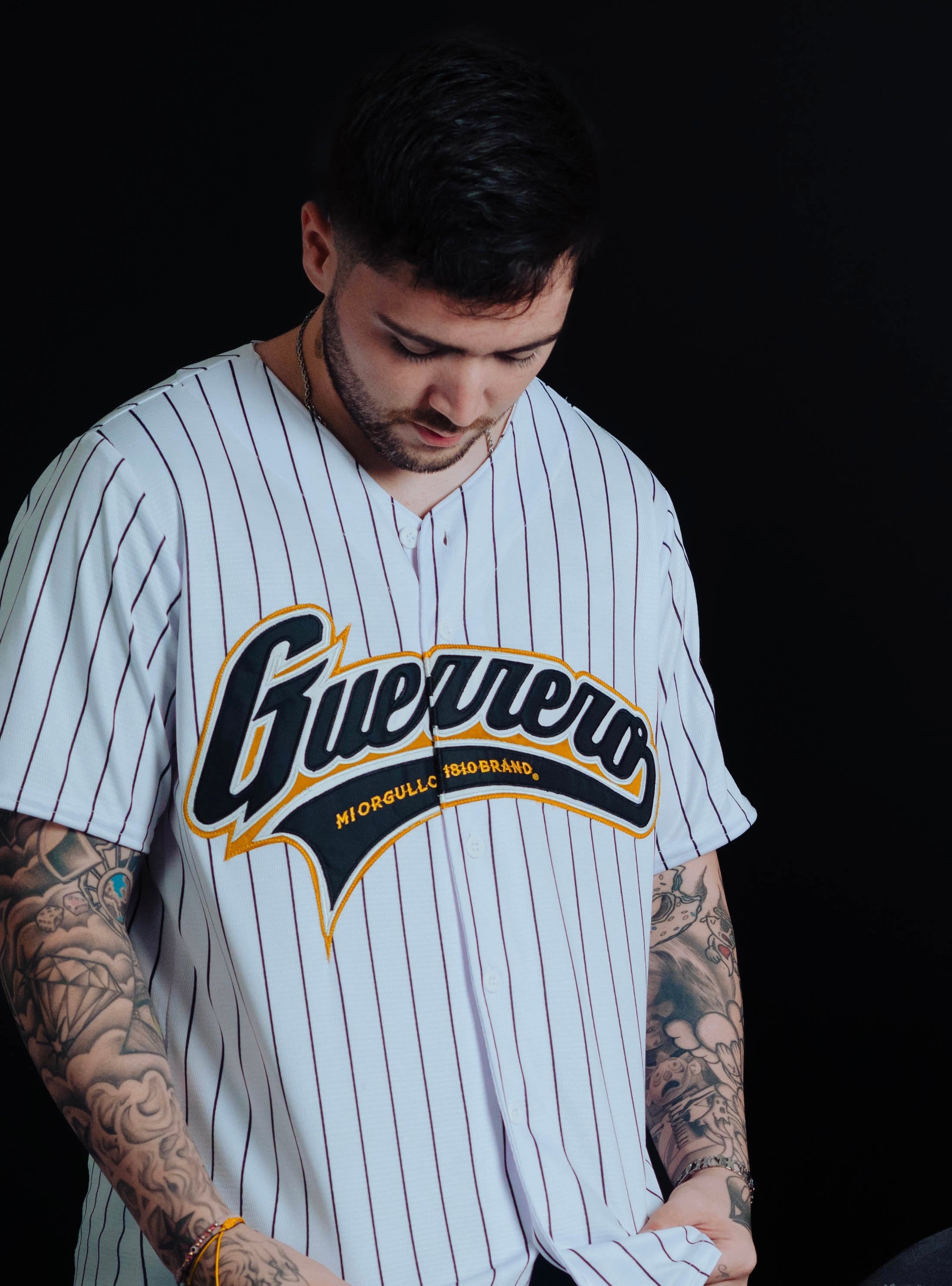 GUERRERO STRIPPED JERSEY – MI ORGULLO BRAND