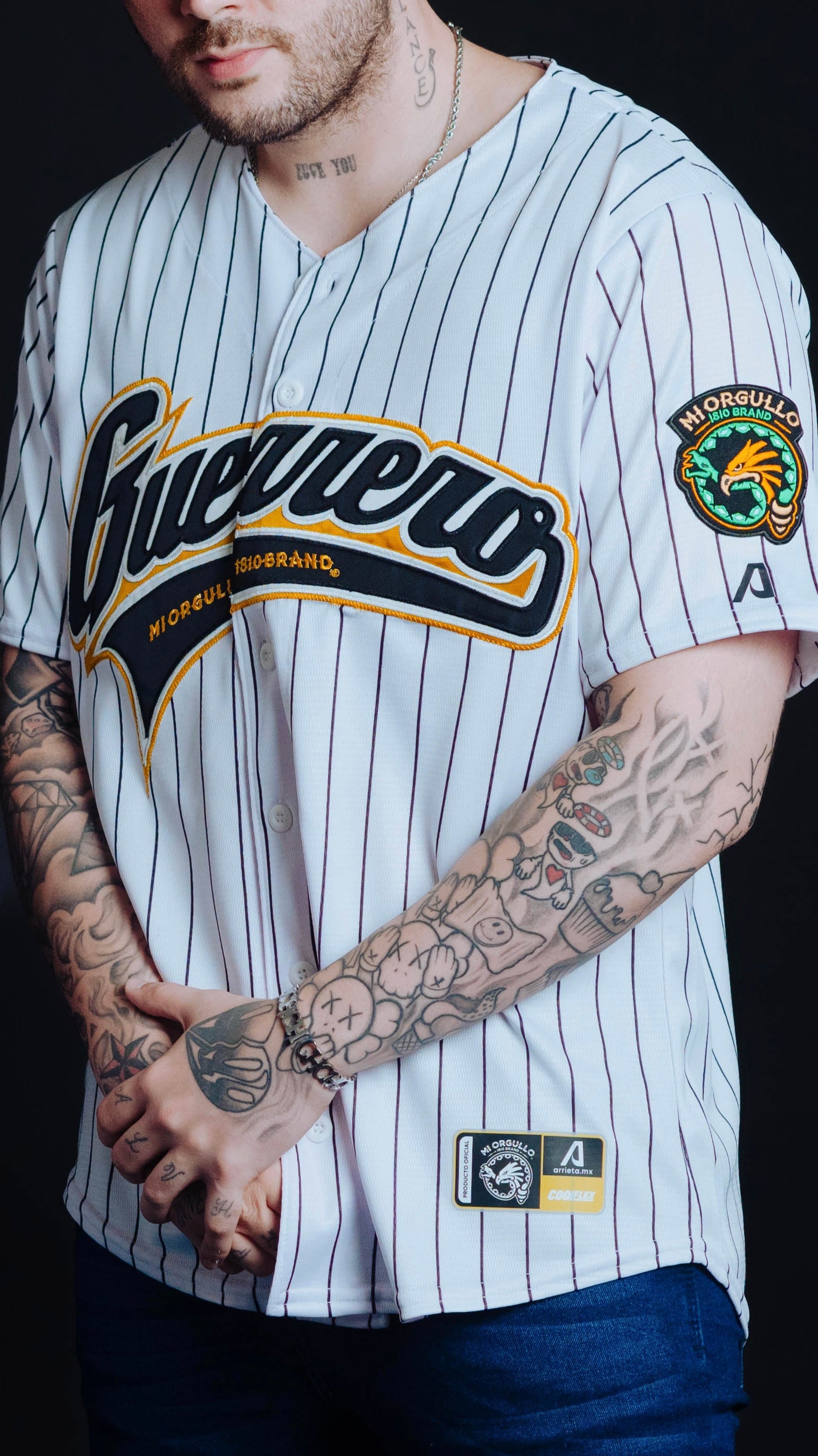 GUERRERO STRIPPED JERSEY – MI ORGULLO BRAND