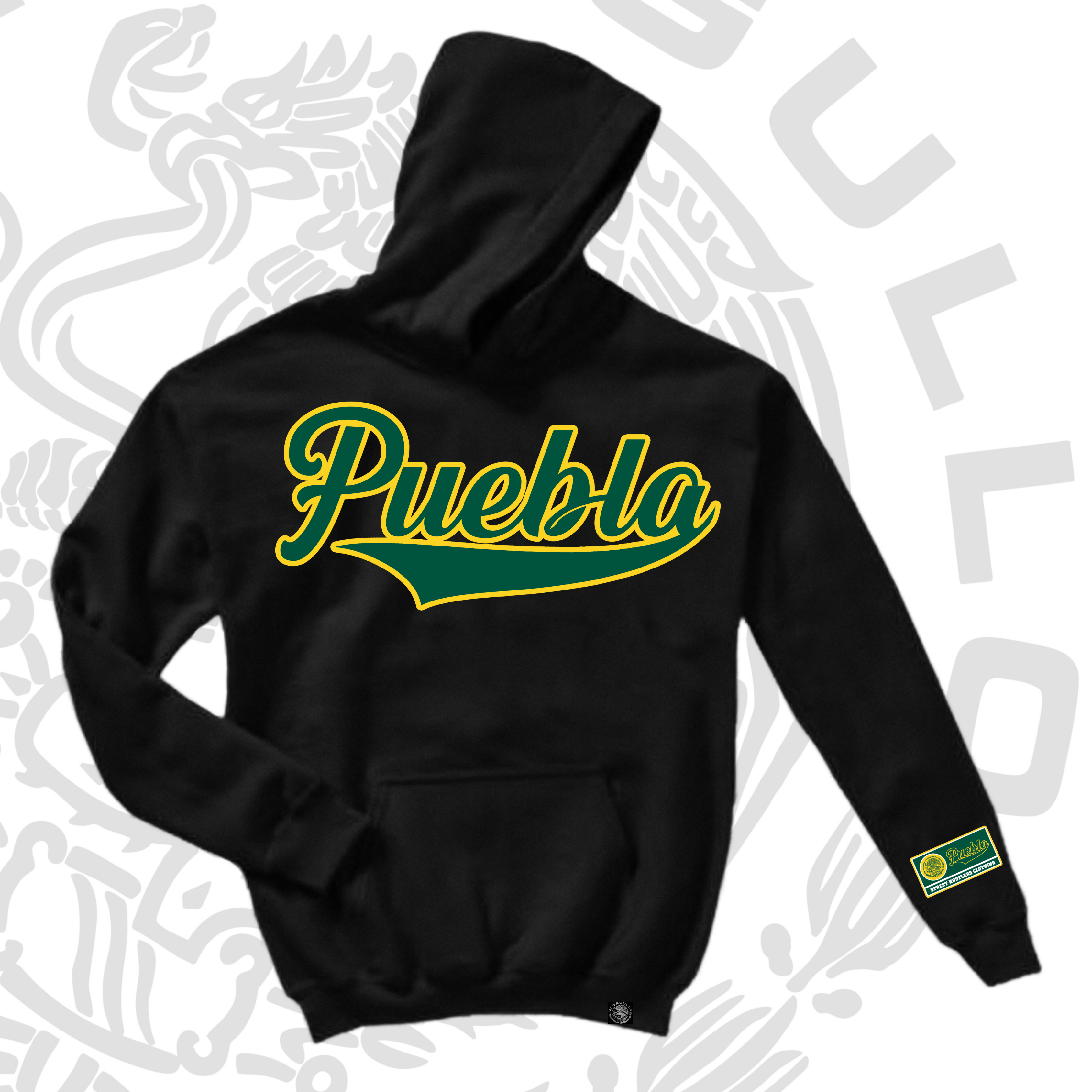 PUEBLA BLACK HOODIE